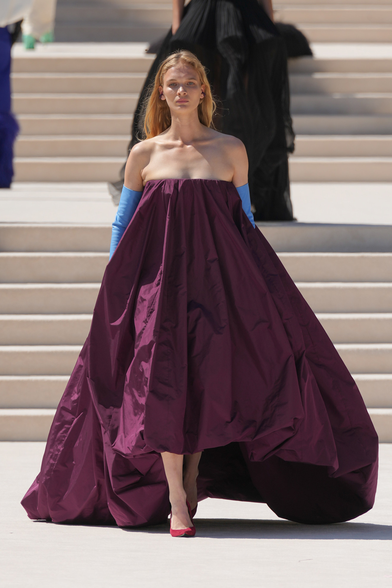 Een look van Balenciaga couture herfst/winter 2026