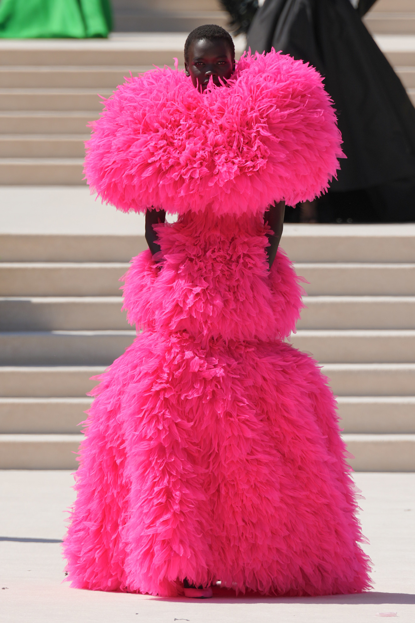 Een look van Balenciaga couture herfst/winter 2026