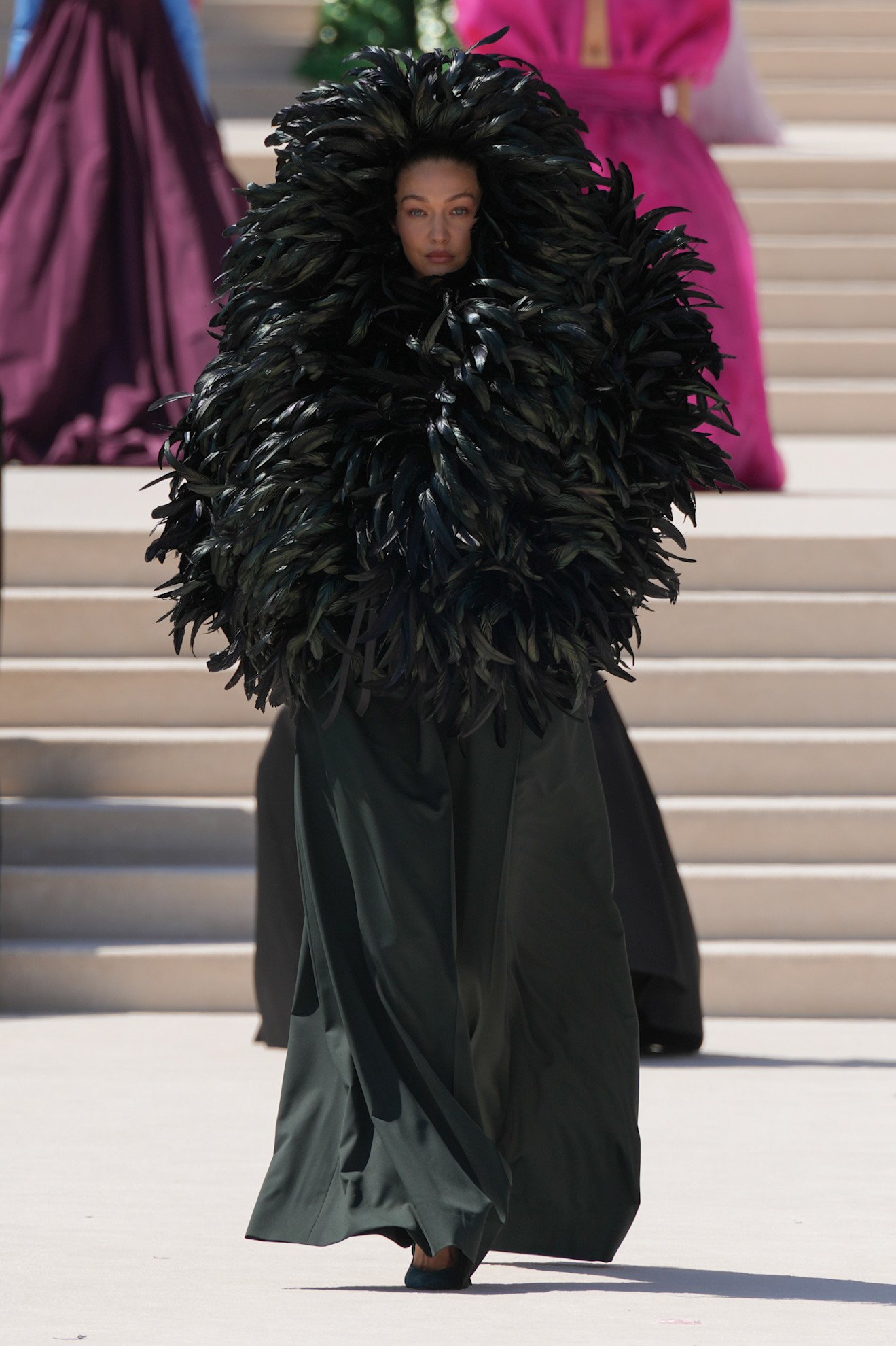 Een look van Balenciaga couture herfst/winter 2026
