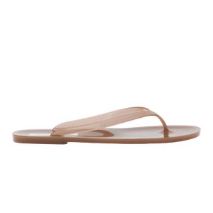 Culotte combinatie schoenen: jelly flip flops