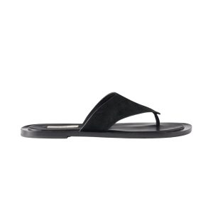 Schoenen voor brede voeten: Toteme flip flops