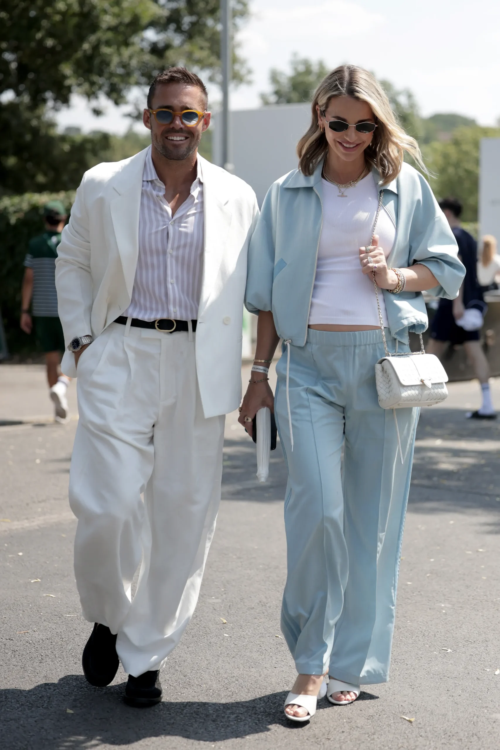 Spencer Matthews en Vogue Williams