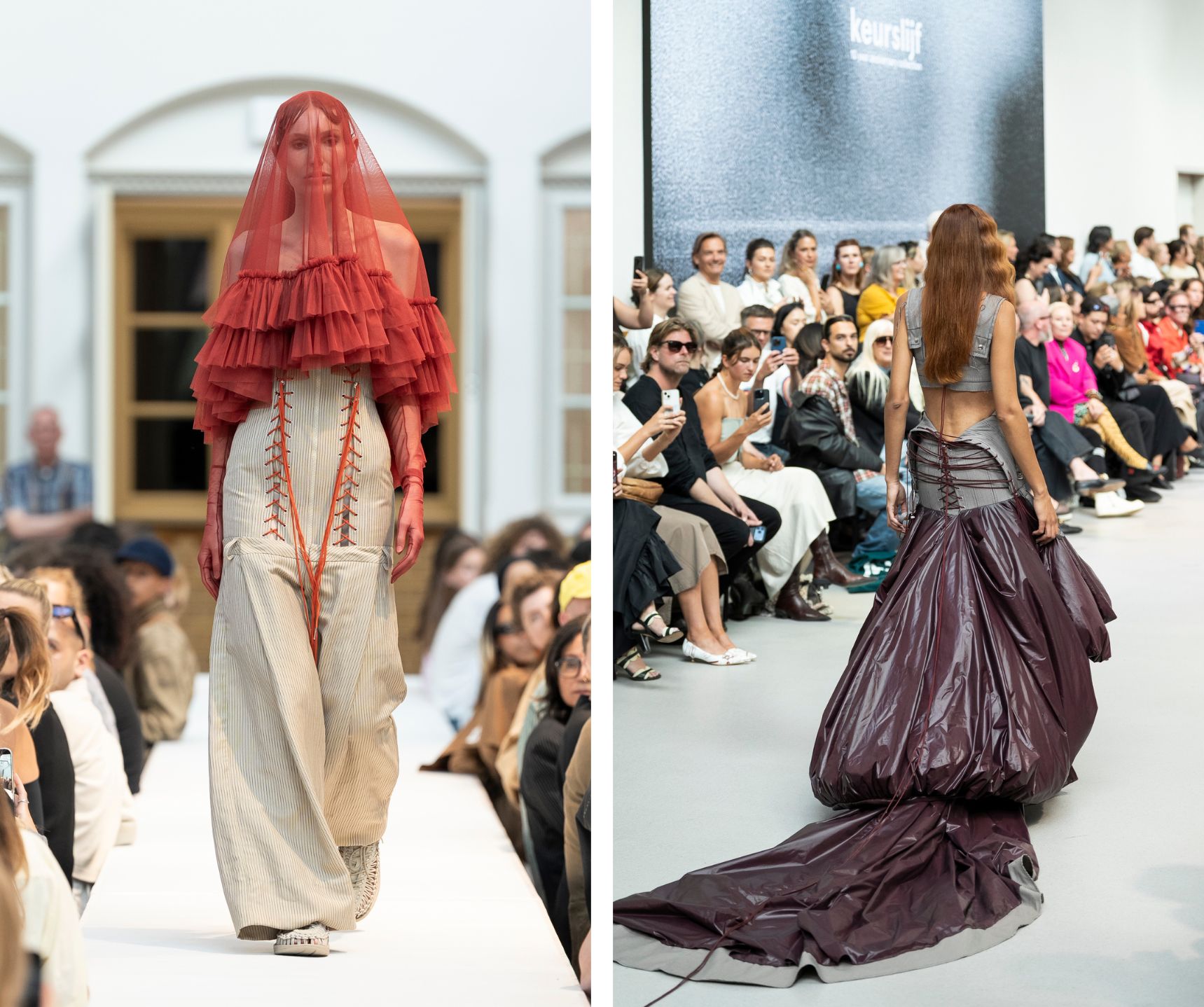 Looks uit de show van Tess van Zalinge
