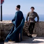 Anne Hathaway en Tom Holland in The Odyssey
