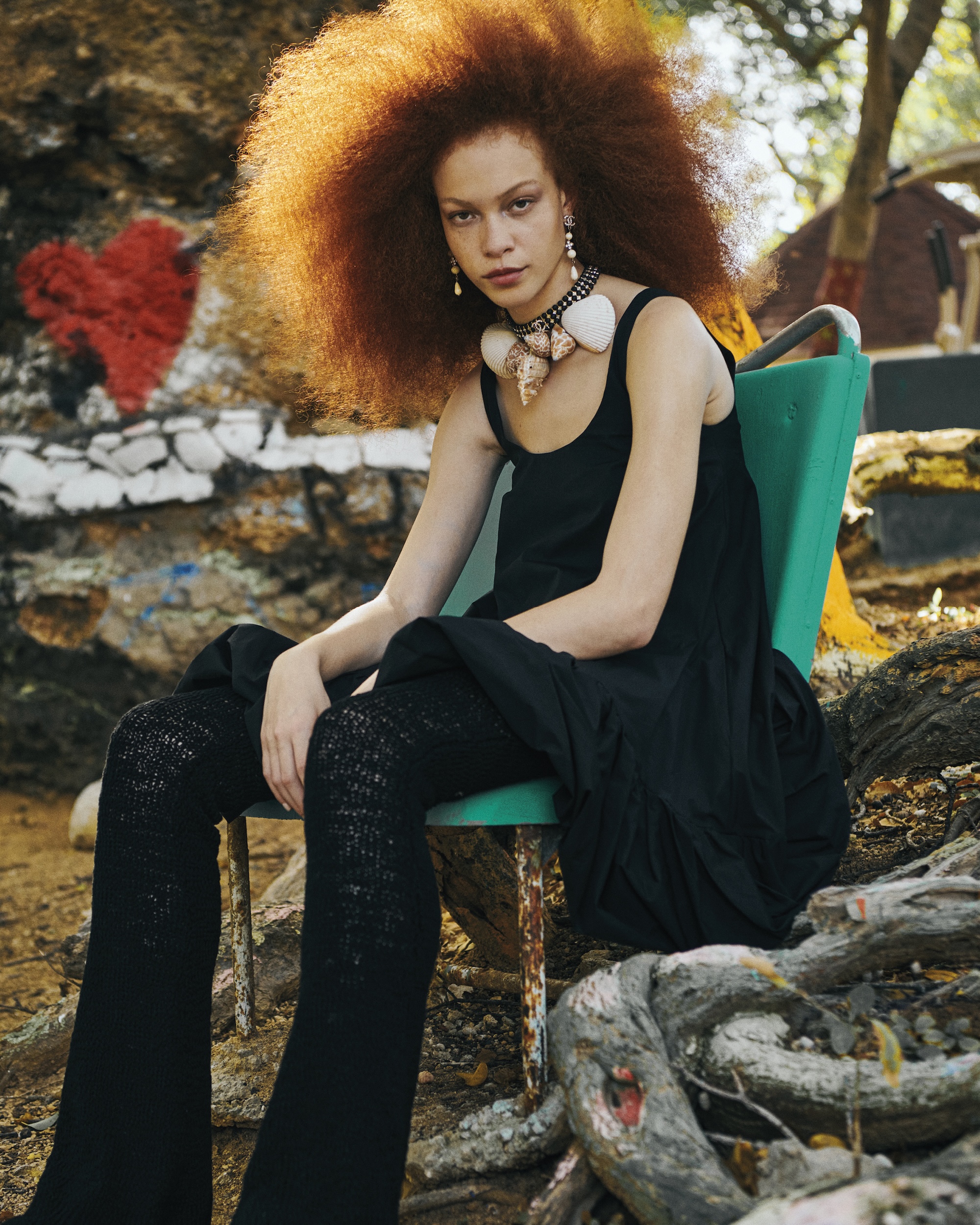Black beauty in de modeserie 'Rise' in Vogue's juli/augustusnummer