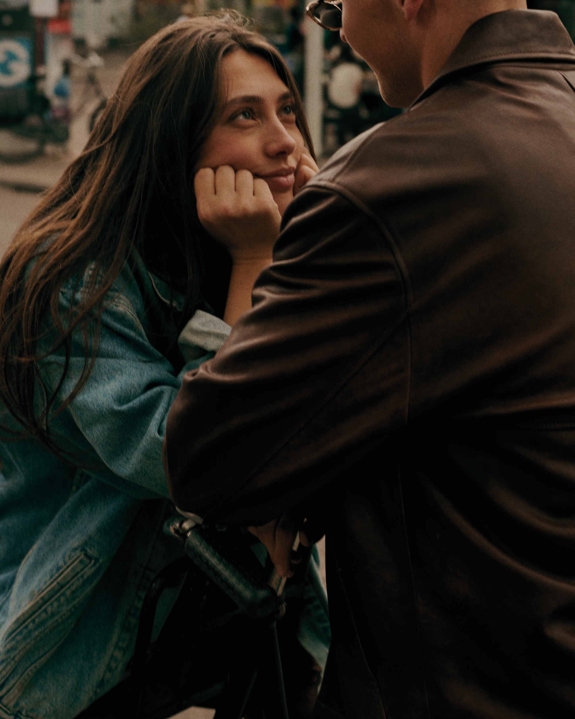 Chelsey Weimar en Julian Vahle in Amsterdam