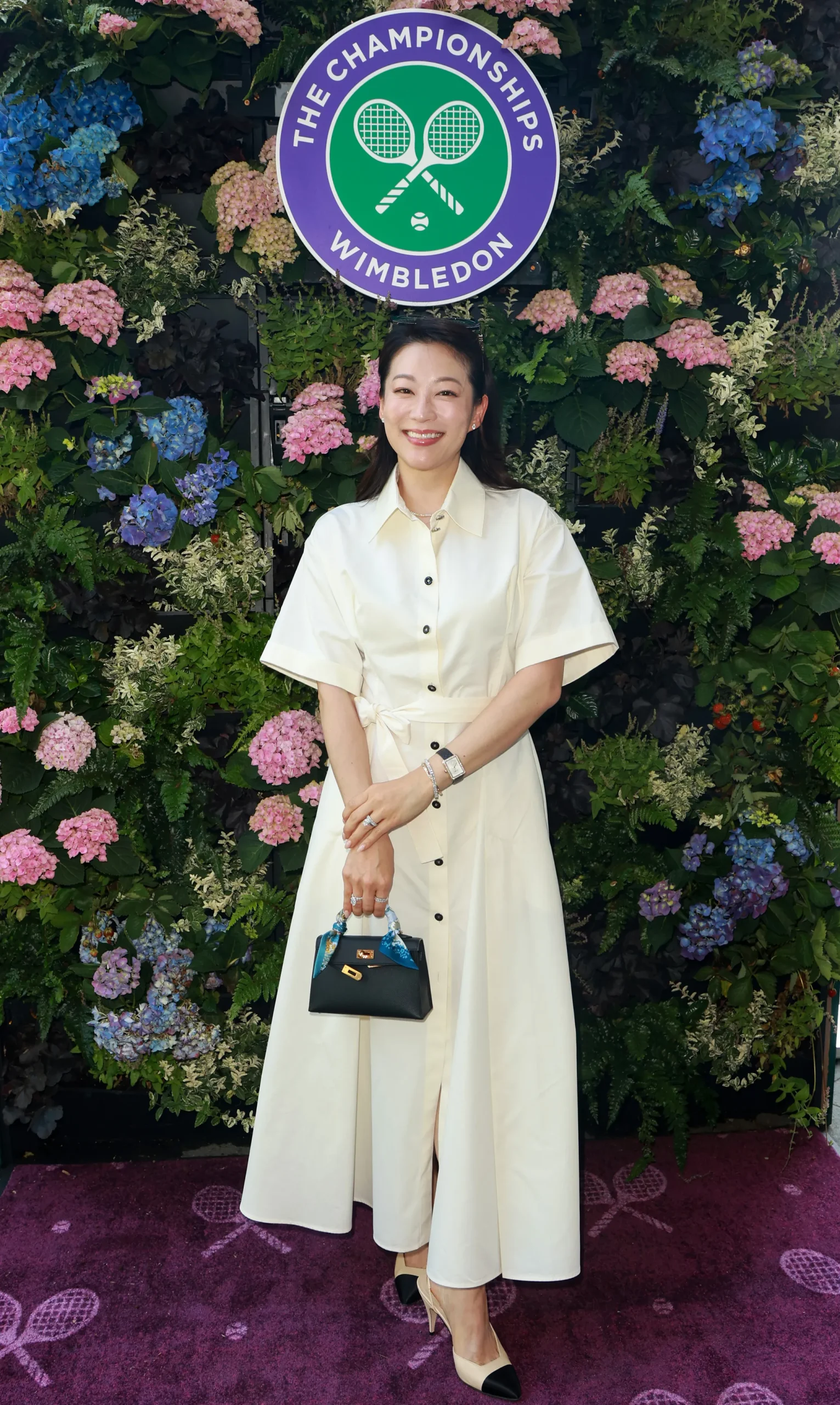 Arden Cho op Wimbledon