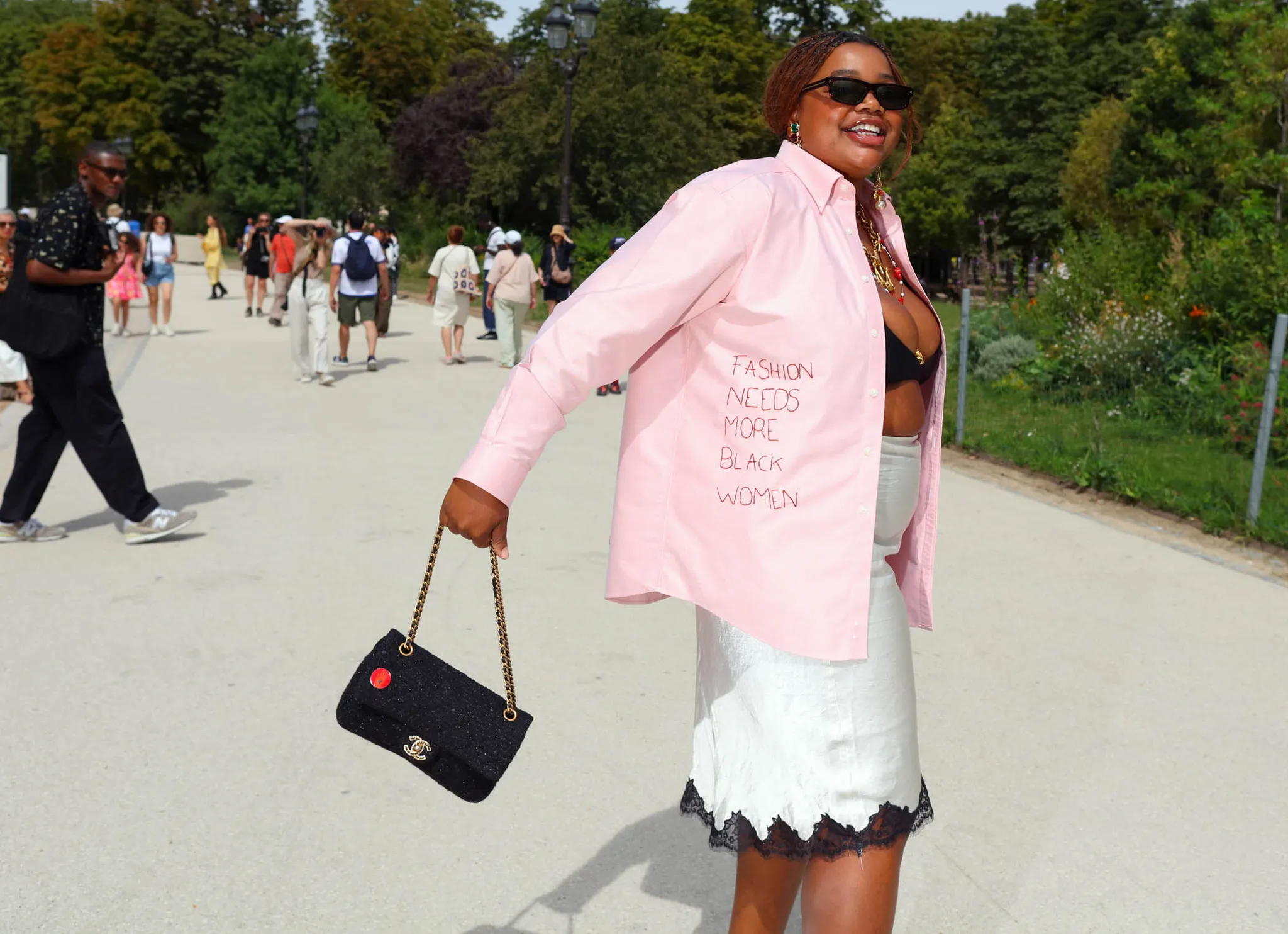 Streetstyle tijdens Couture Fashion Week herfst/winter 2026