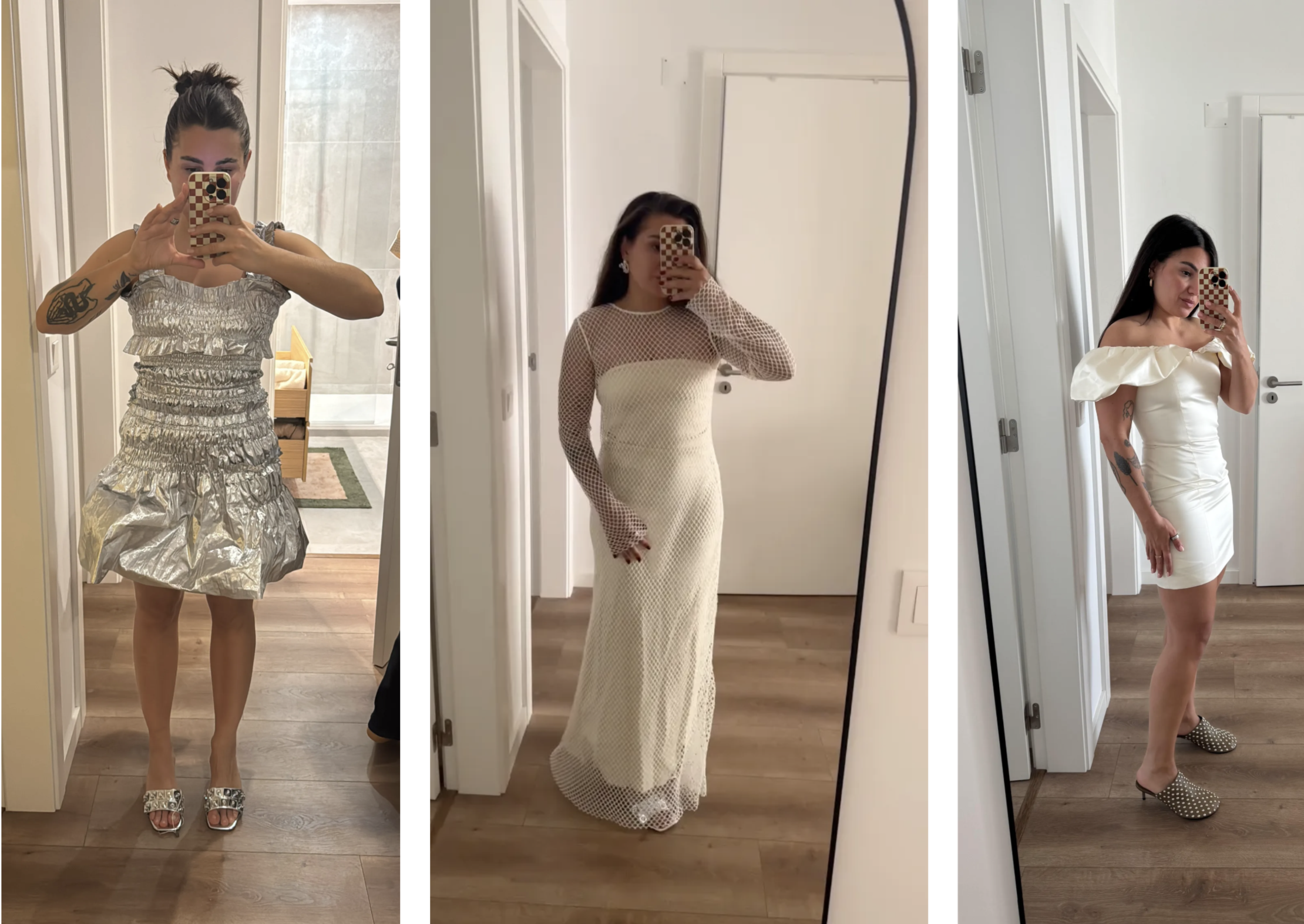 Trouwen in jeans – proces van jurken passen bij Madeleine Darya Alizadeh