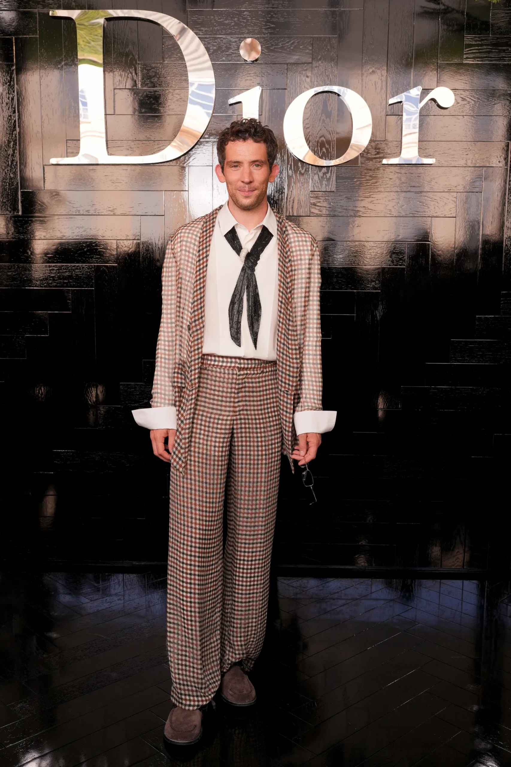 Josh O'Connor bij de Dior couture herfst/winter 2026-show in Parijs