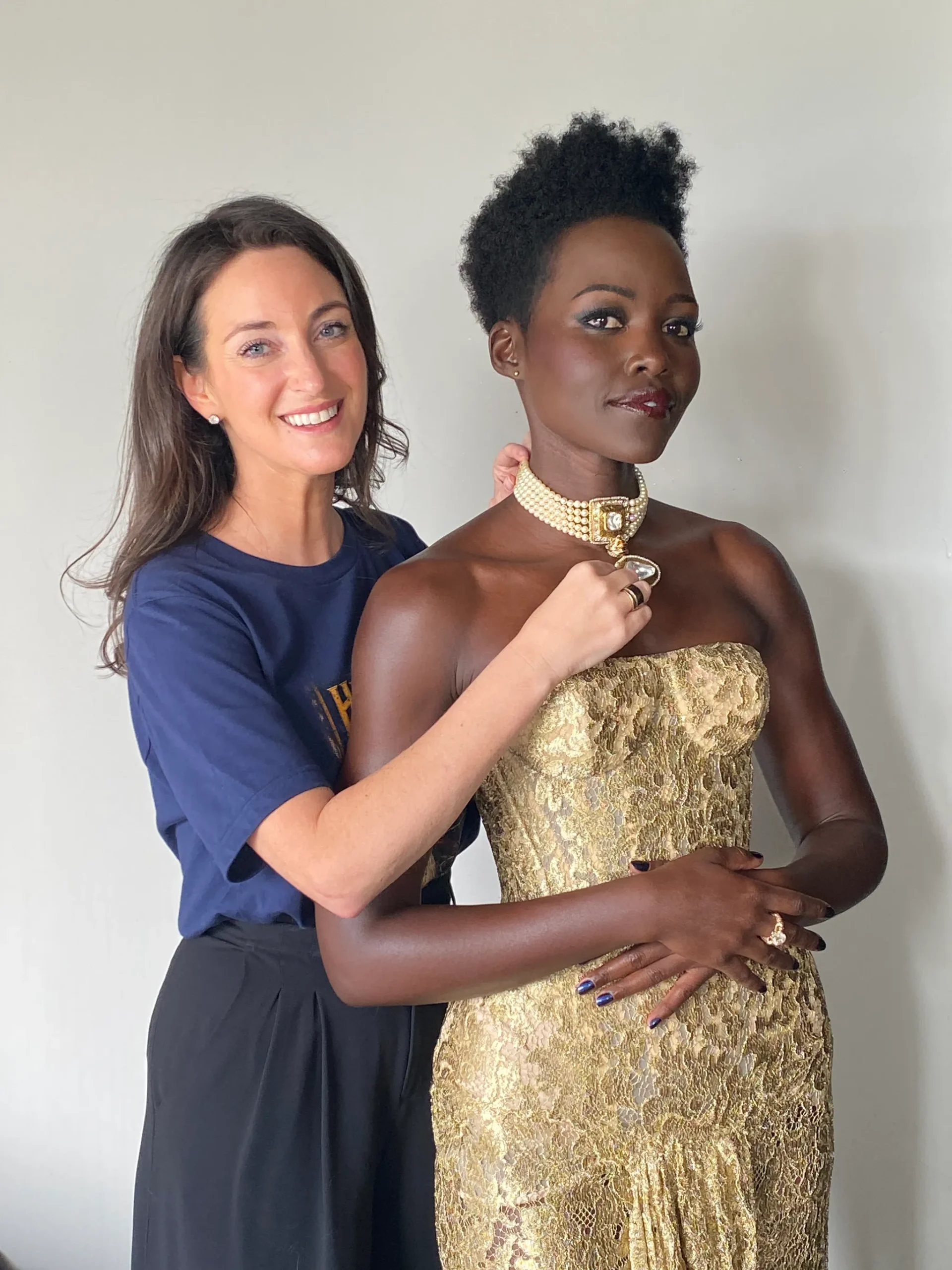 Lupita Nyong'o en haar stylist