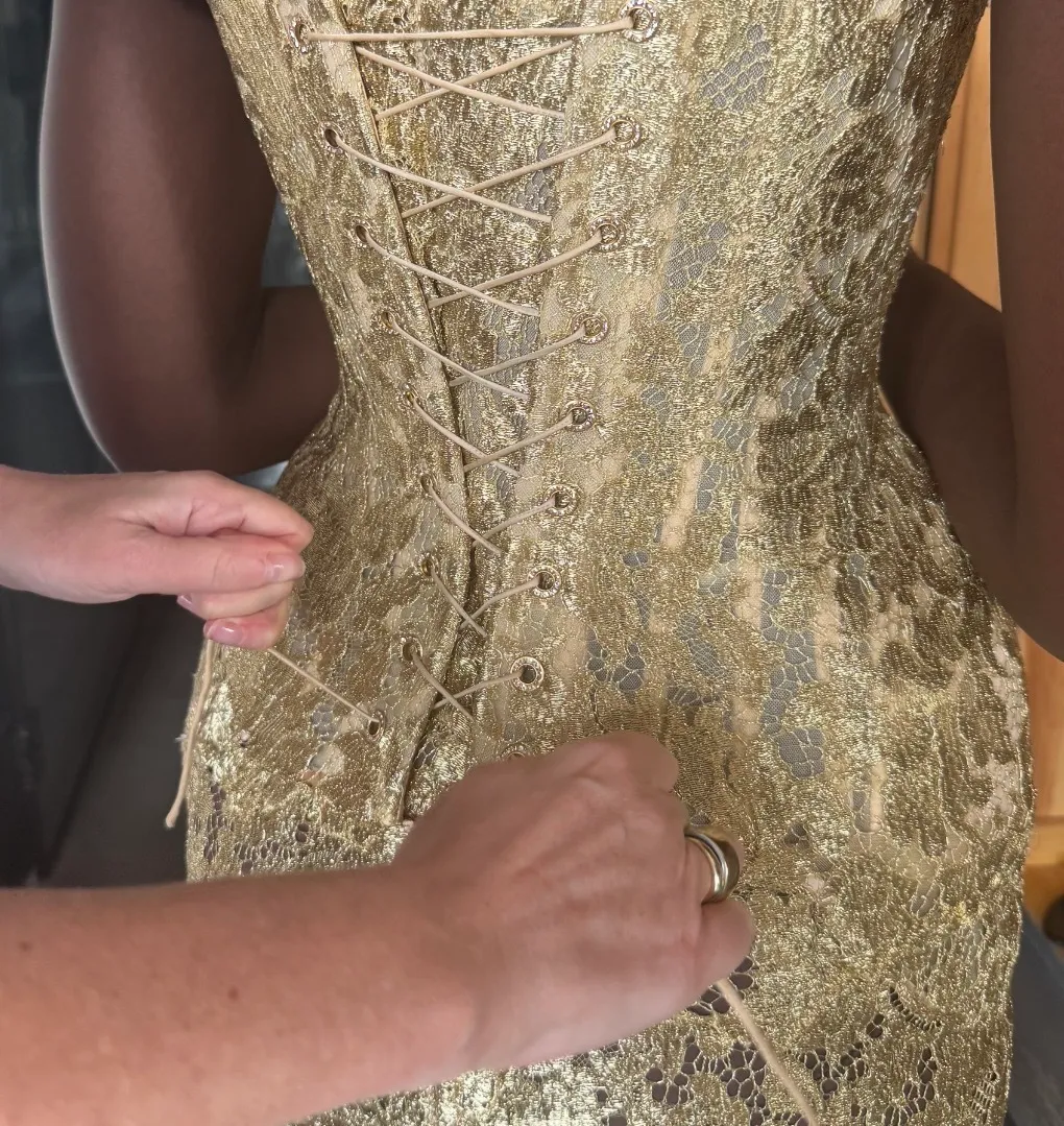 Lupita Nyong'o en haar stylist