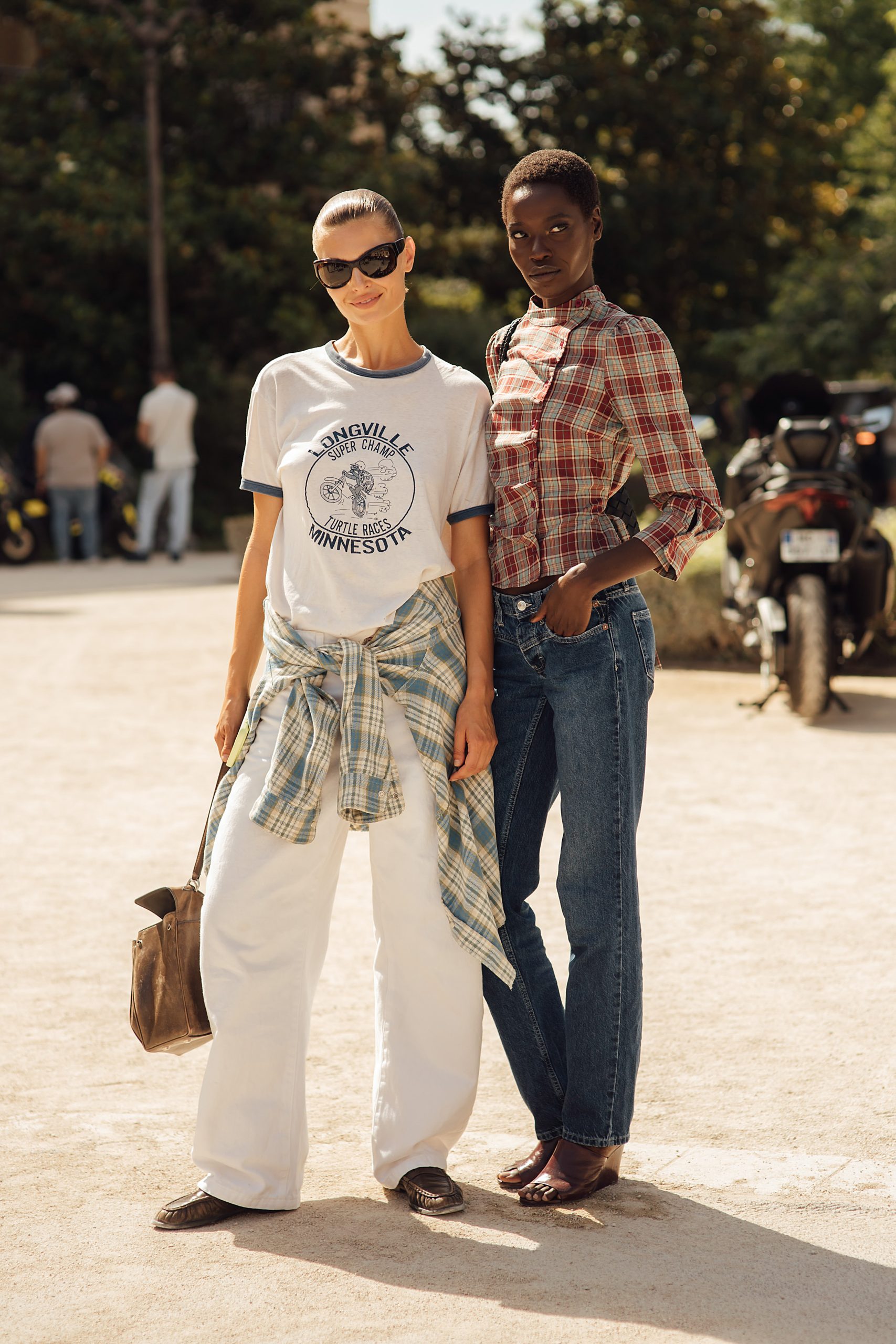 Models off-duty