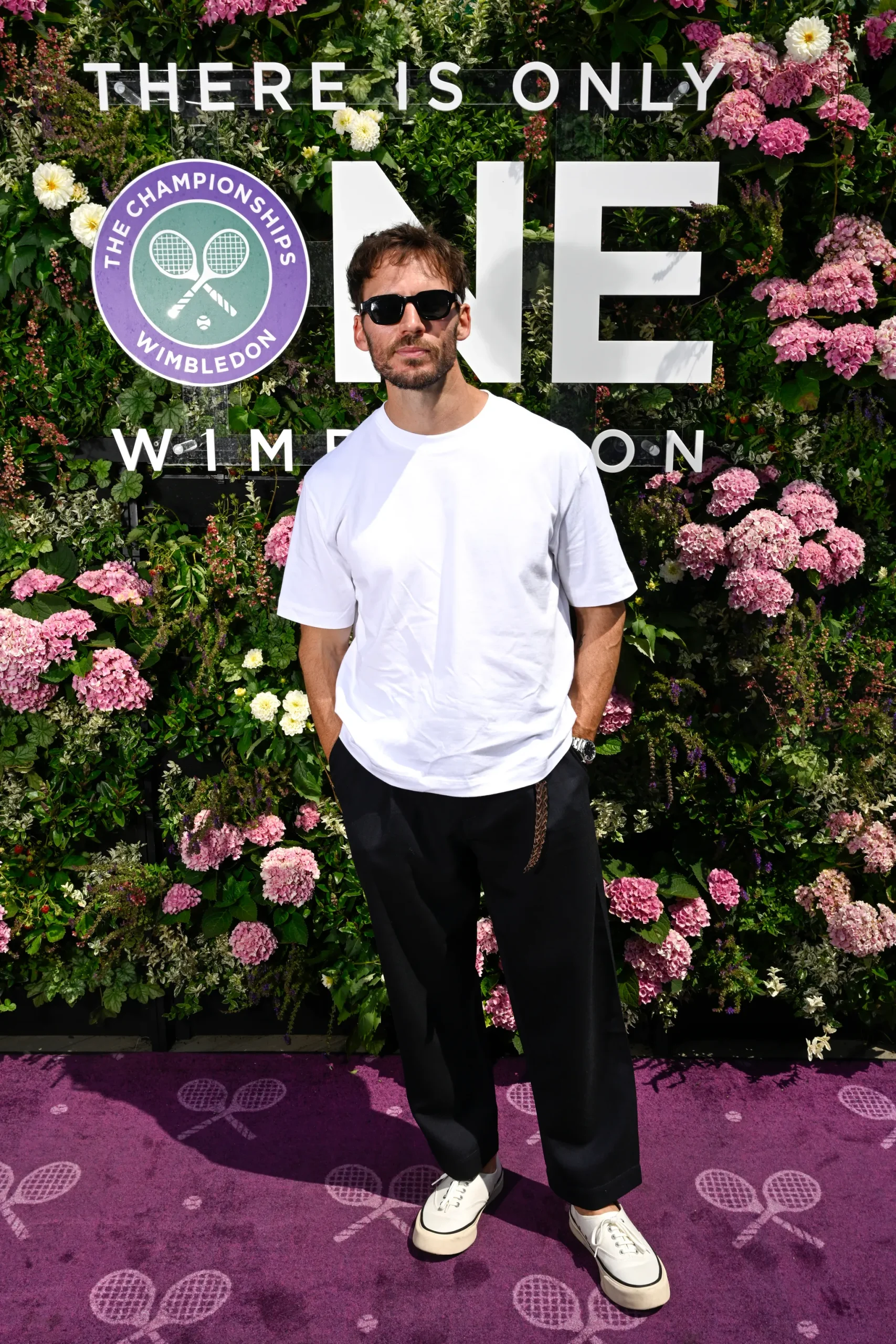 Sam Claflin op Wimbledon 2026