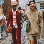Streetstyle in de zomer in Kopenhagen