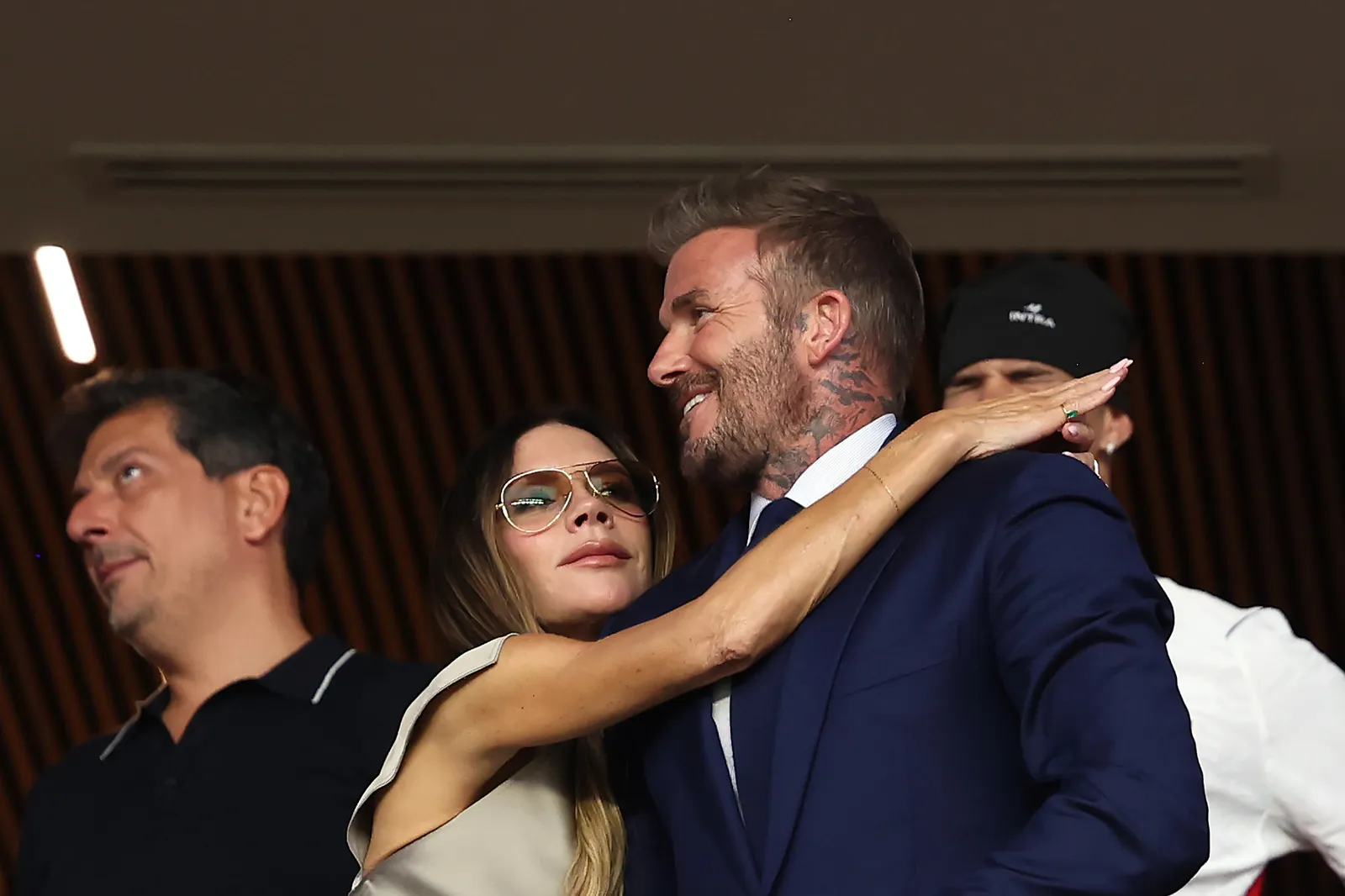 Victoria Beckham in haar WAG style bij het WK 2026