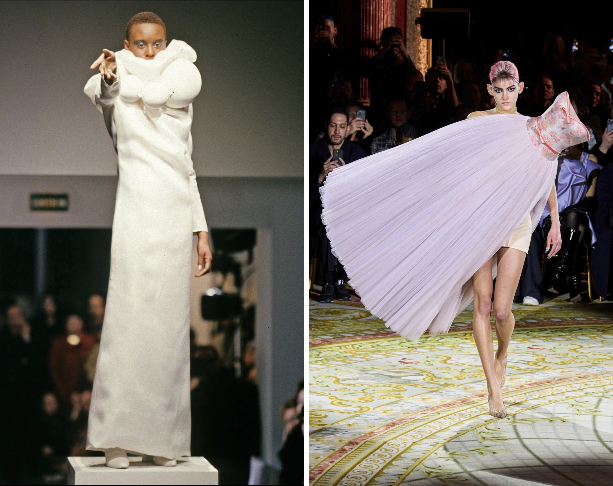 Viktor & Rolf haute couture lente/zomer 1998 en haute couture lente/zomer 2023