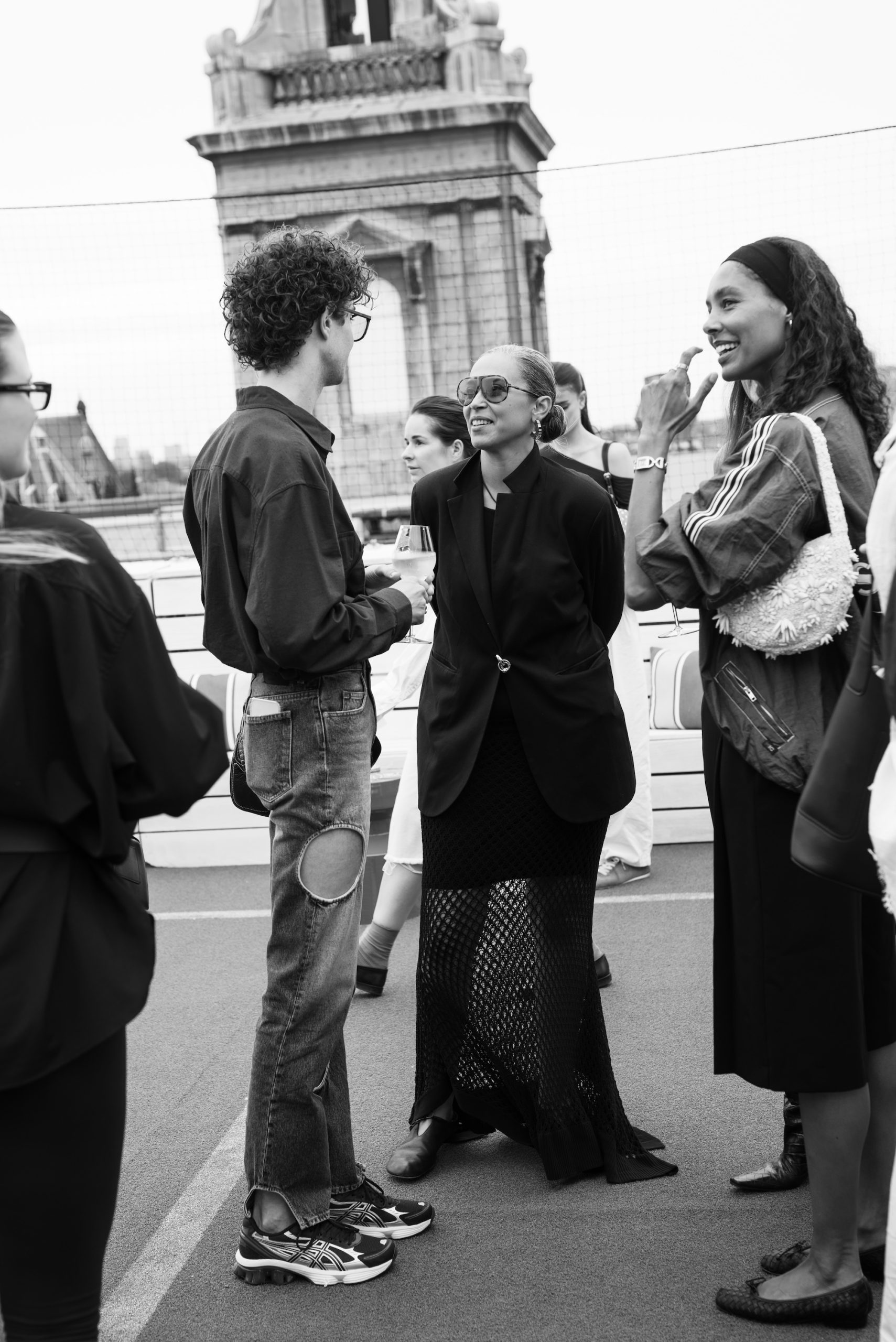 Vogue duidde de sportswear trends op dit rooftop event