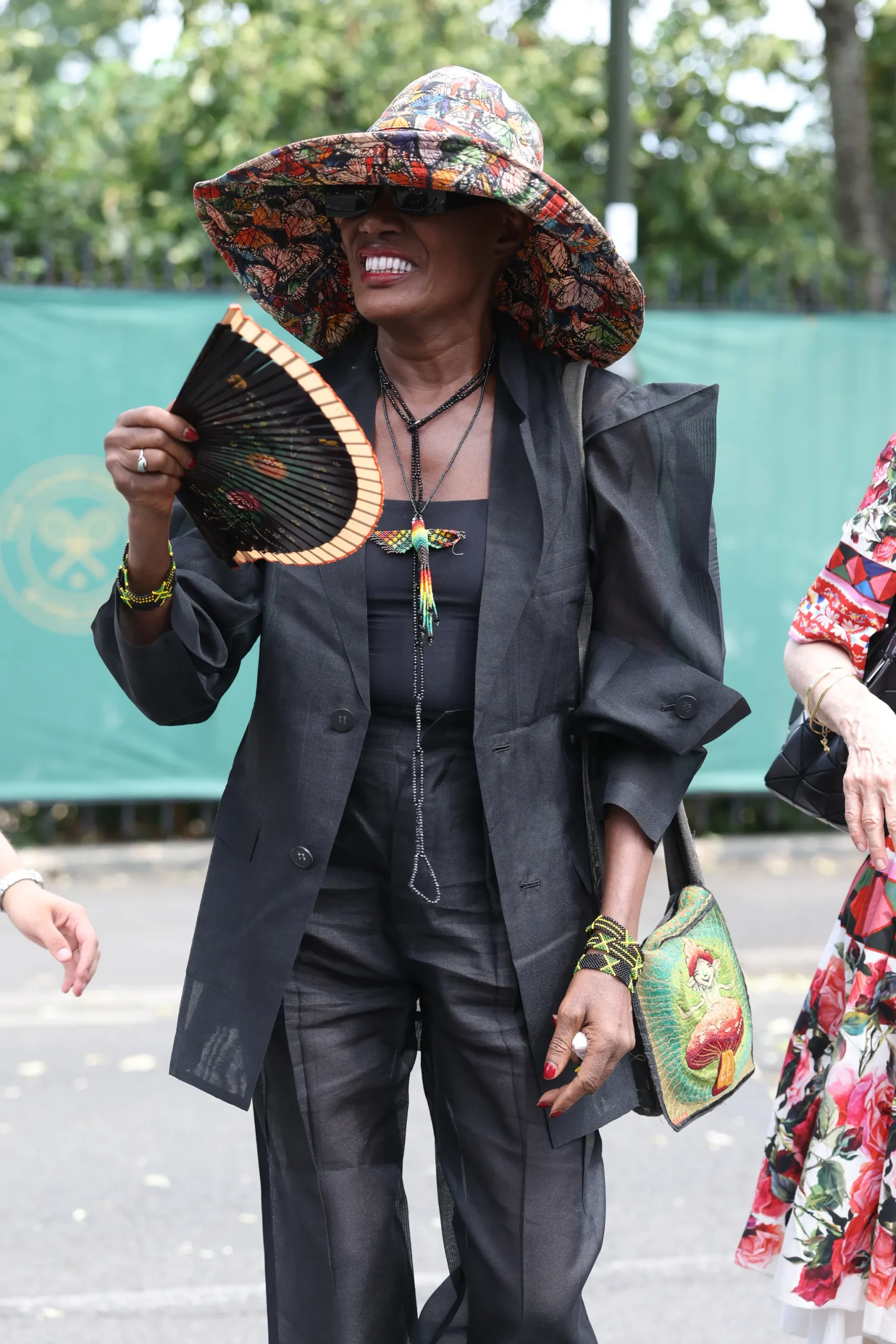 Grace Jones op Wimbledon 2026