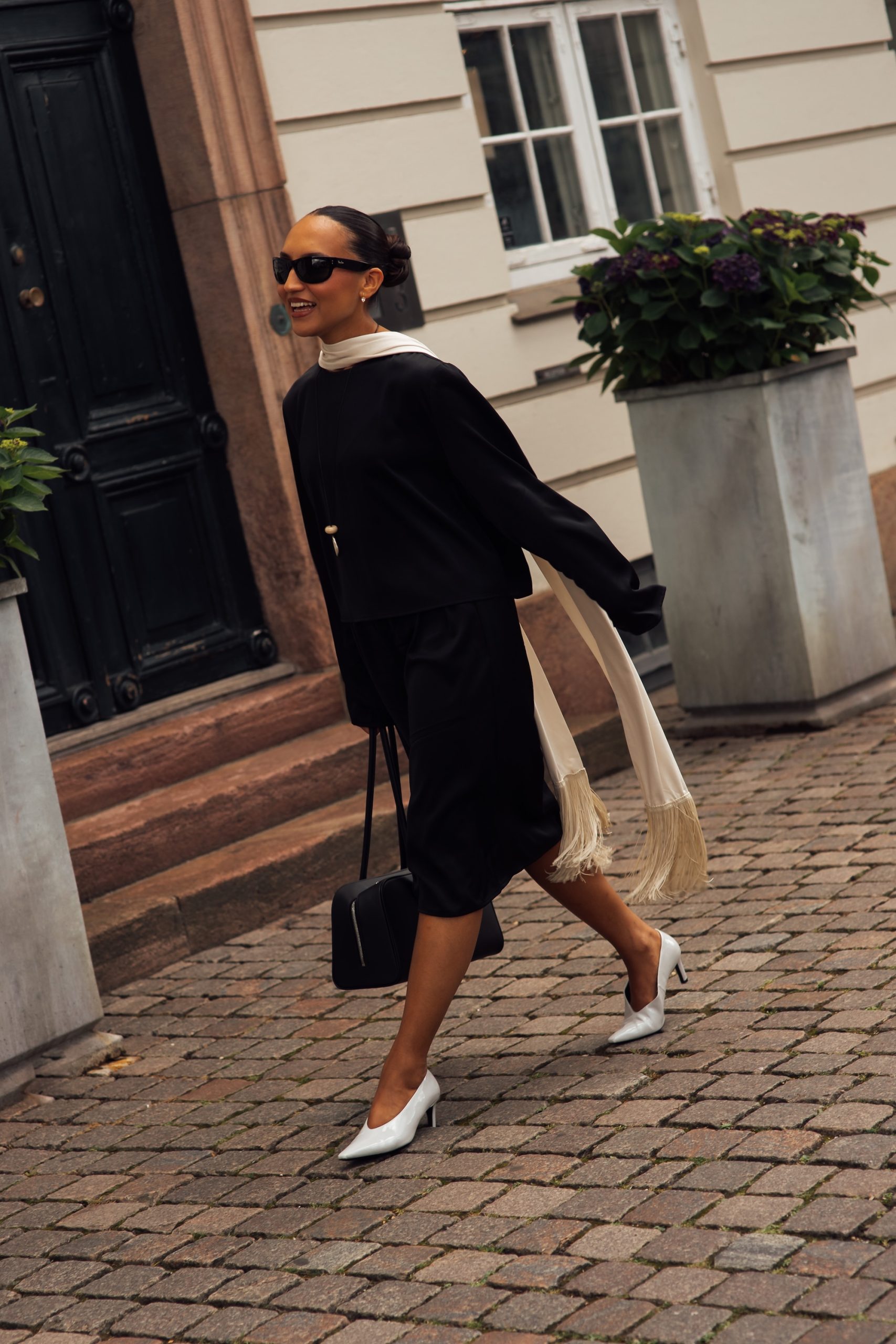 Fringe is een van de streetstyletrends van Copenhagen Fashion Week lente/zomer 2027