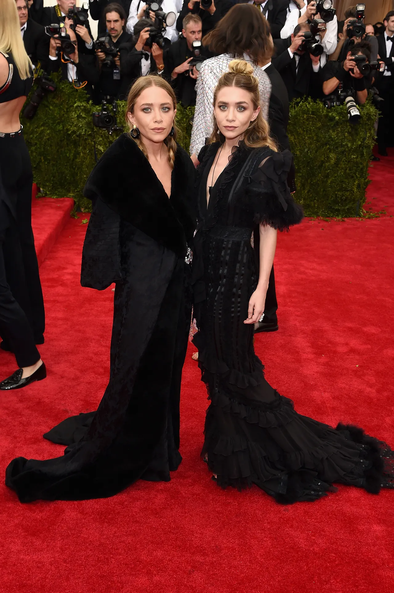 Olsens op het Met Gala in Galliano