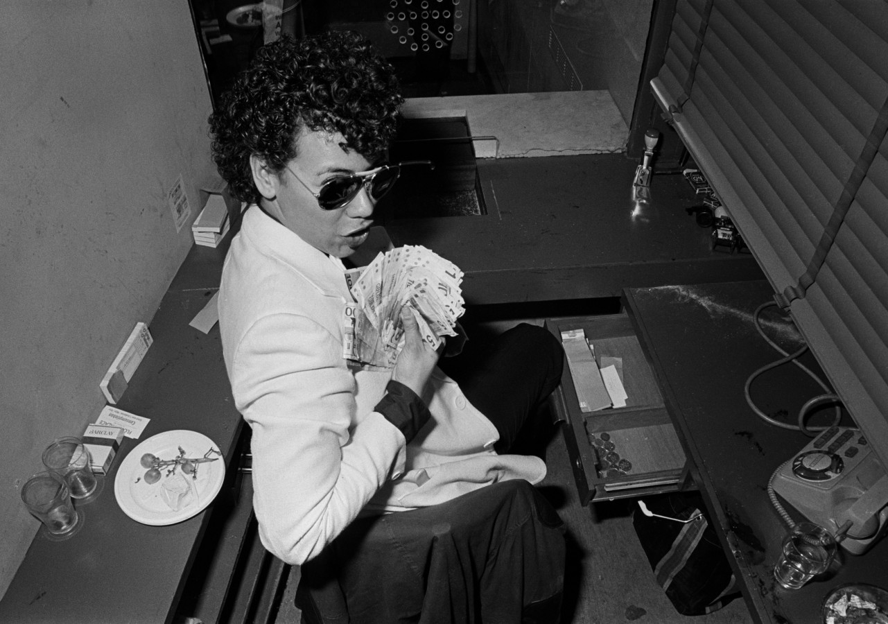 First Aids Benefit in Club Flora Palace, Amsterdam, 1983.