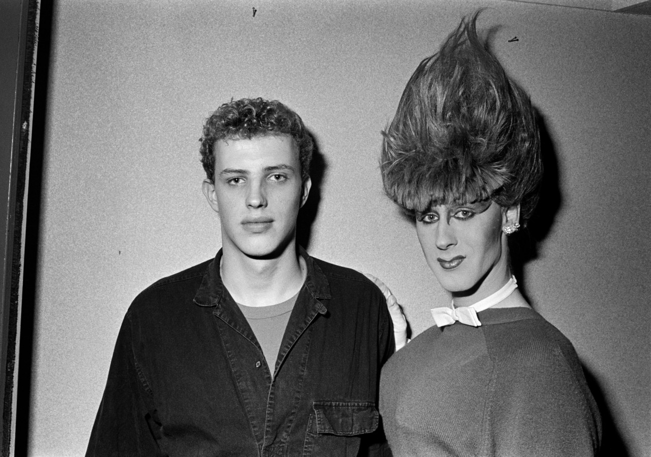 First Aids Benefit in Club Flora Palace, Amsterdam, 1983.