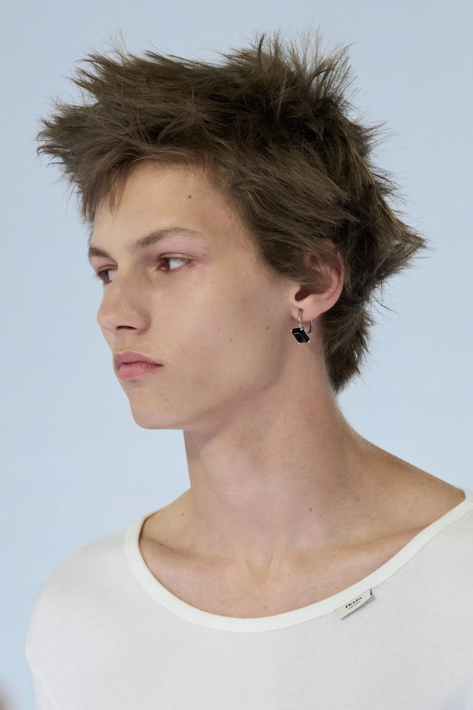 Prada mannen oorbel