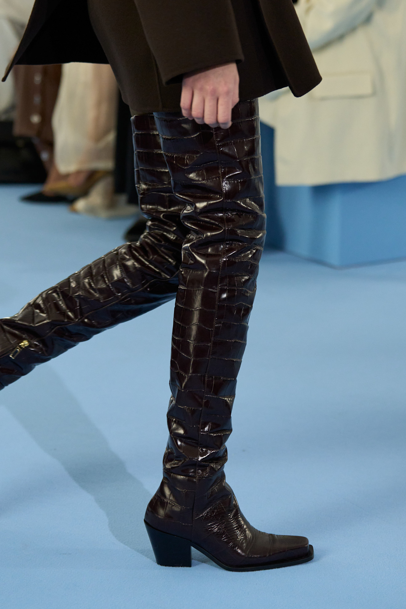 reptielenprint laarzen