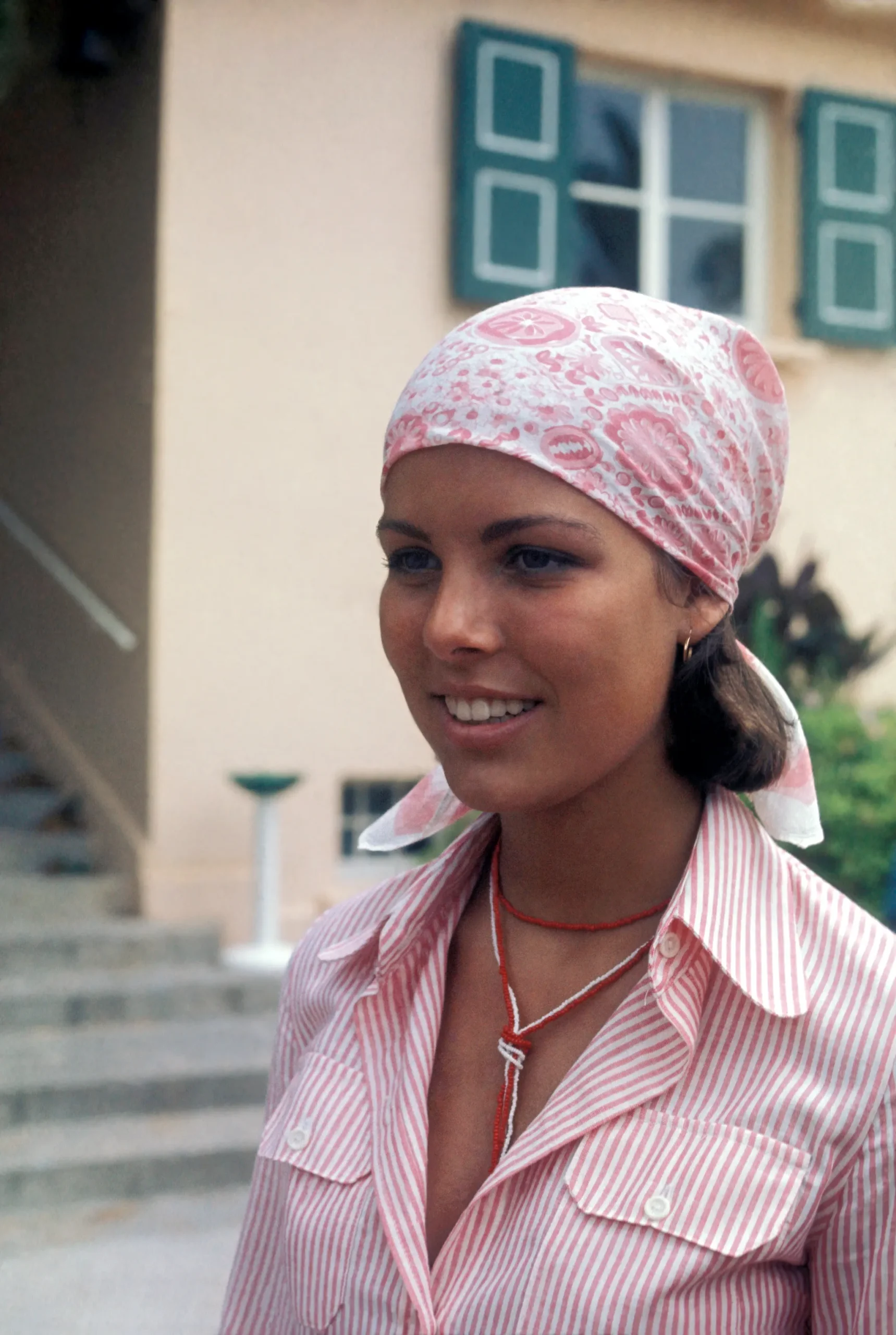 Caroline van Monaco in de zomer