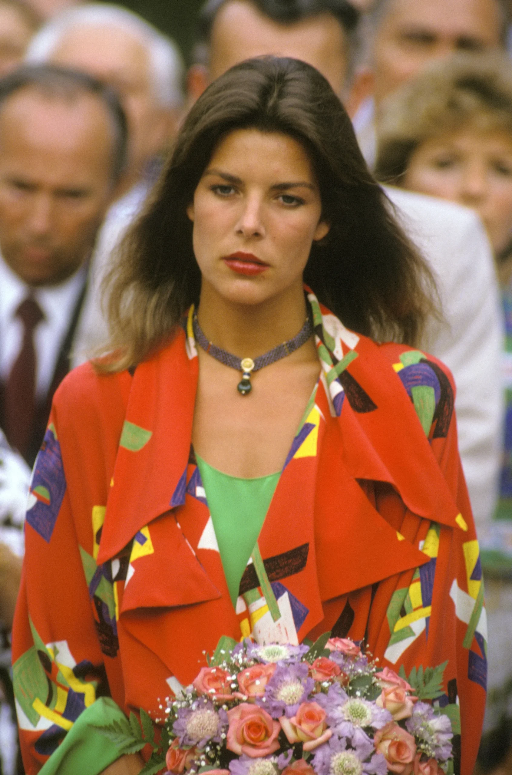 Caroline van Monaco in de zomer