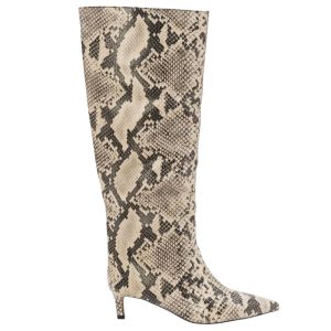 laarzen met reptielenprint