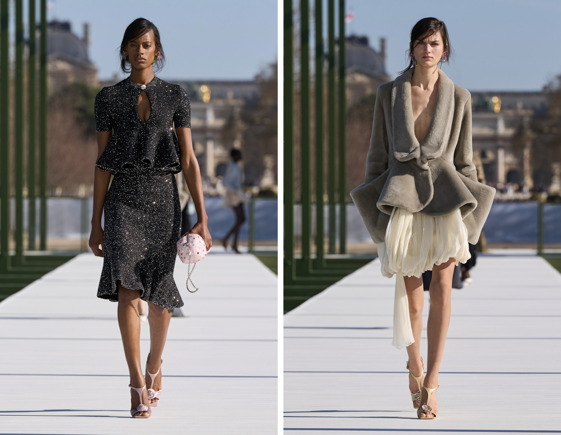 Peplum bij Dior herfst/winter 2026