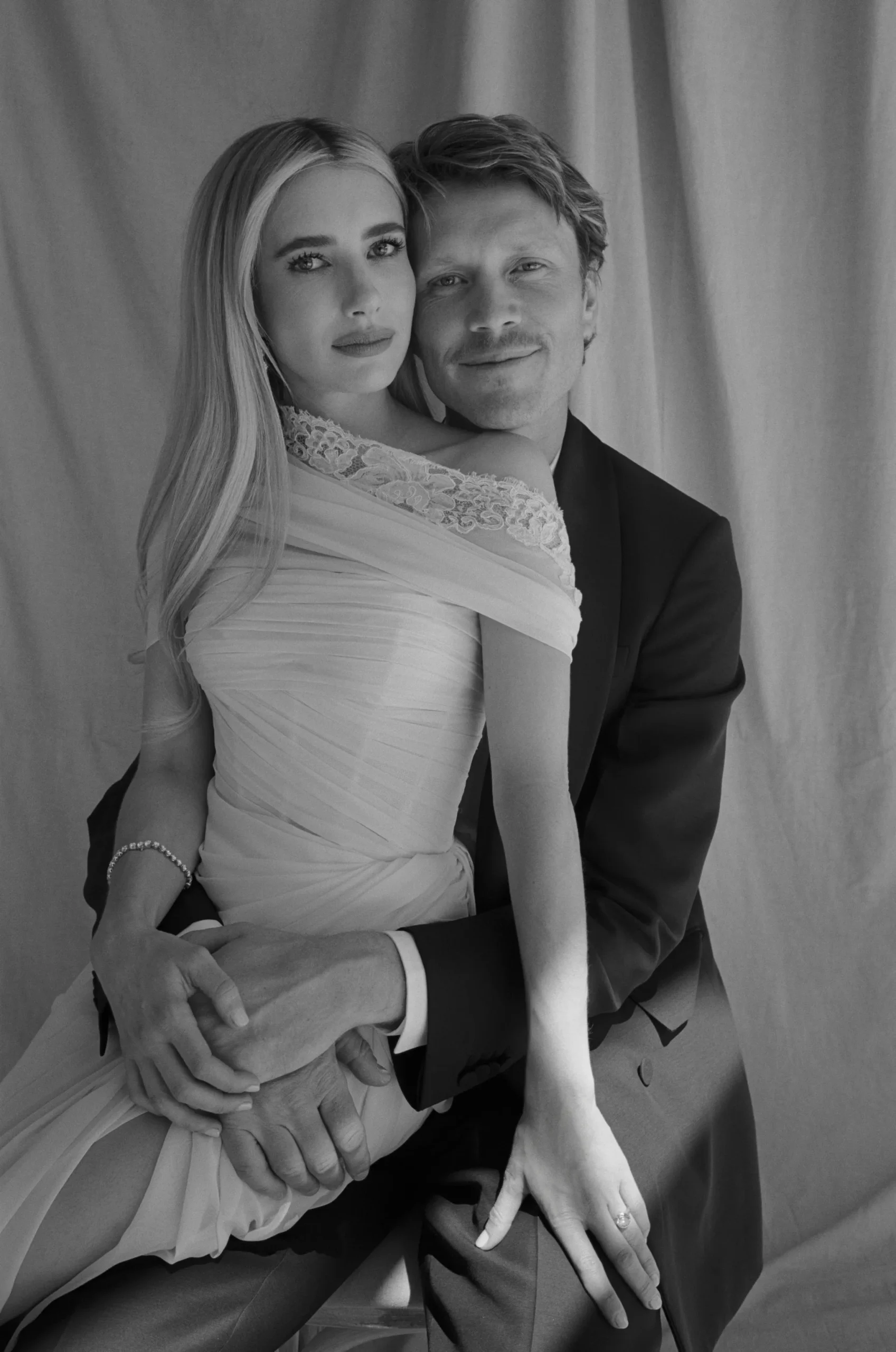 De bruiloft van Emma Roberts en Cody John