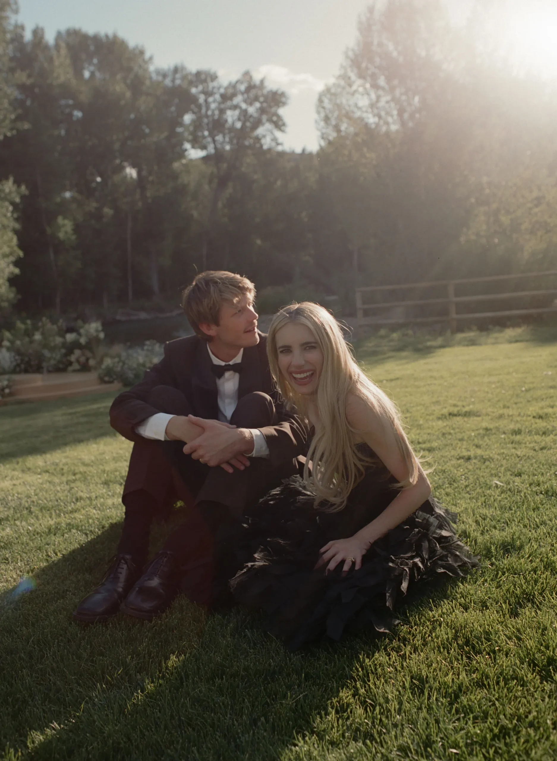 De bruiloft van Emma Roberts en Cody John