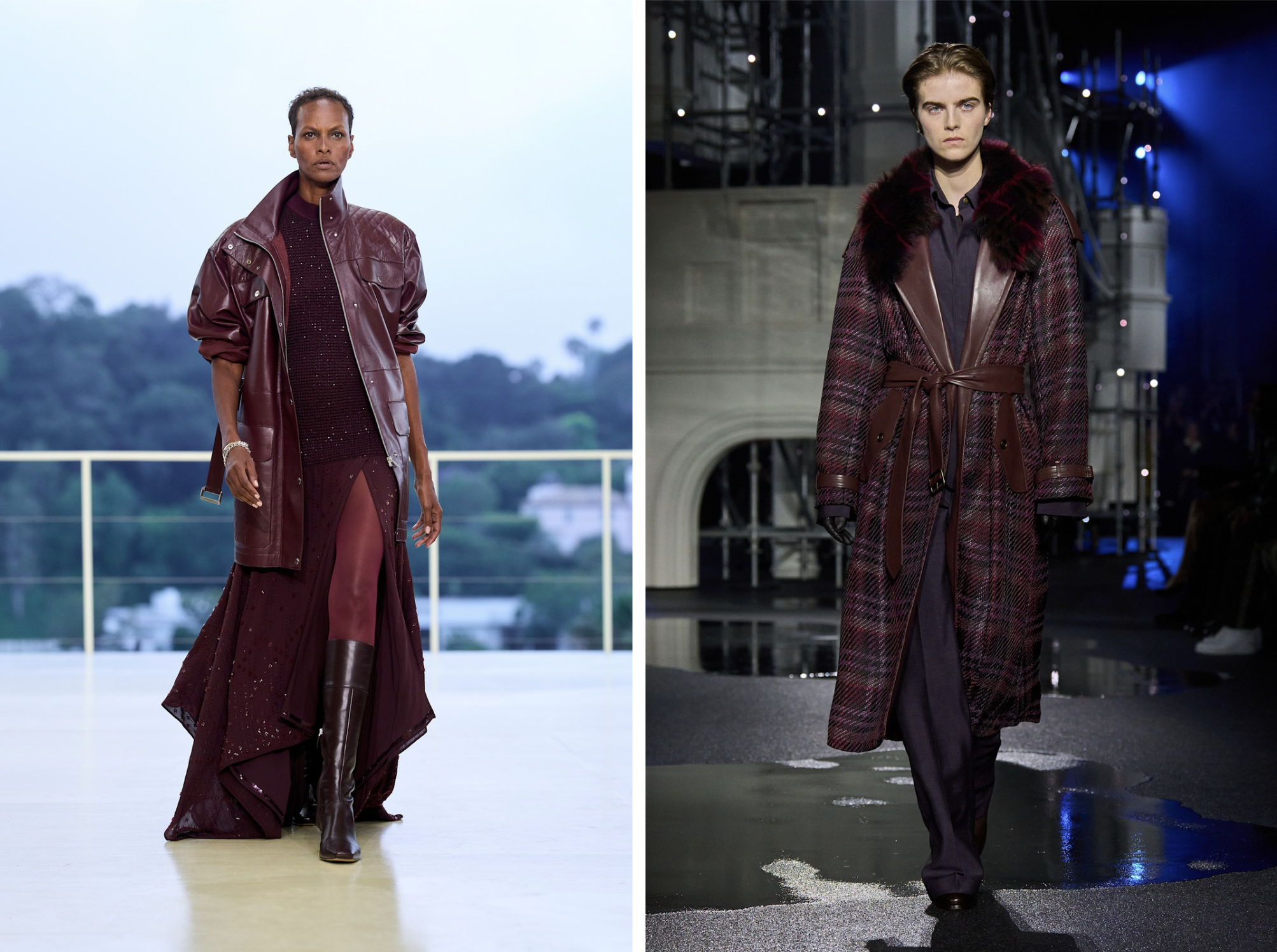 Hermès en Burberry herfst/winter 2026