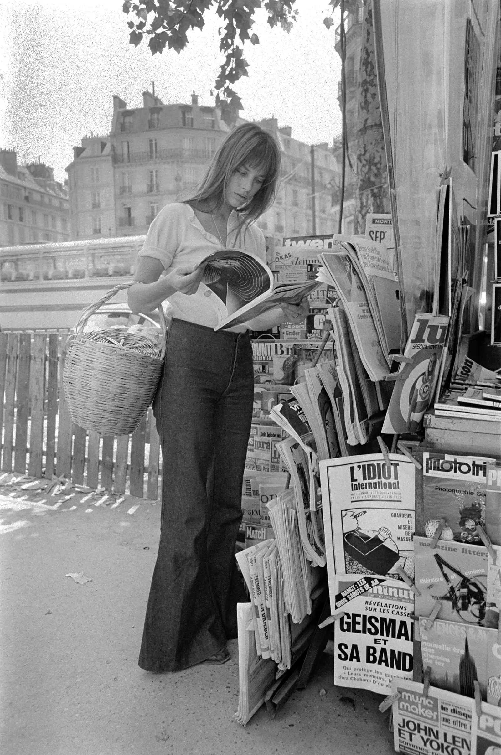 Jane Birkin zomer