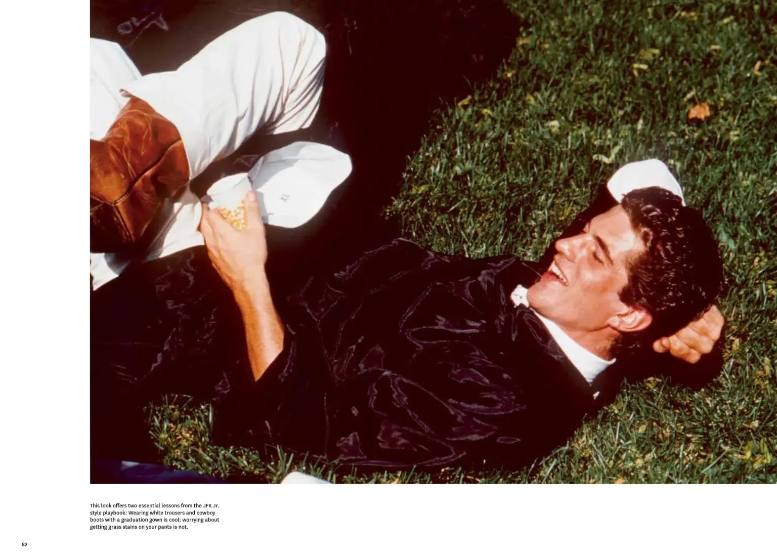 Afbeelding uit het boek American Style: The Look and Legacy of JFK Jr.