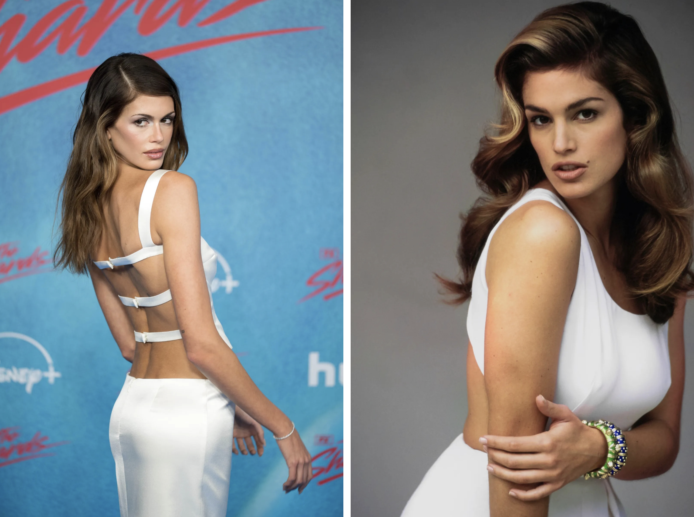 Kaia Gerber en Cindy Crawford