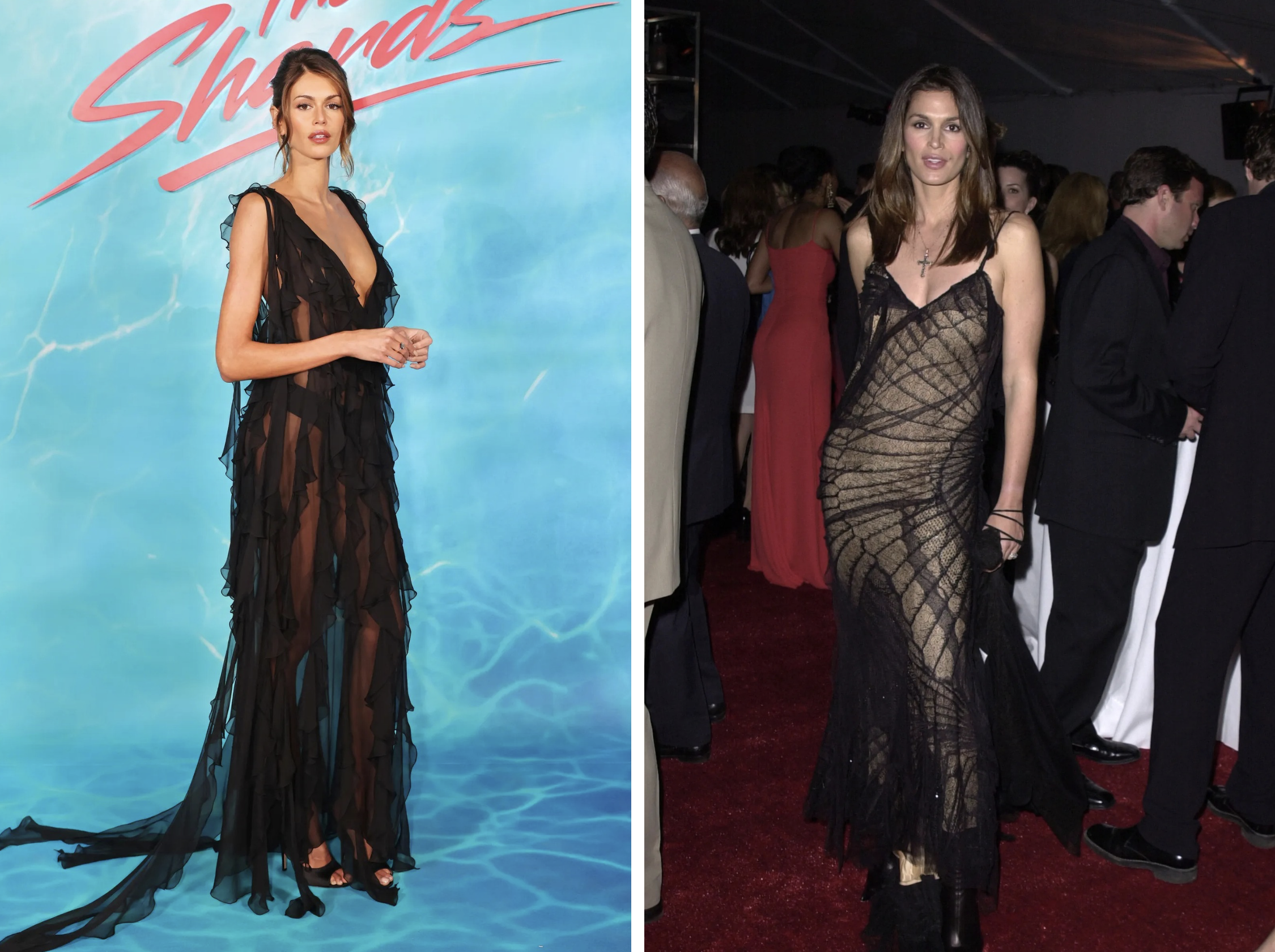 Kaia Gerber en Cindy Crawford