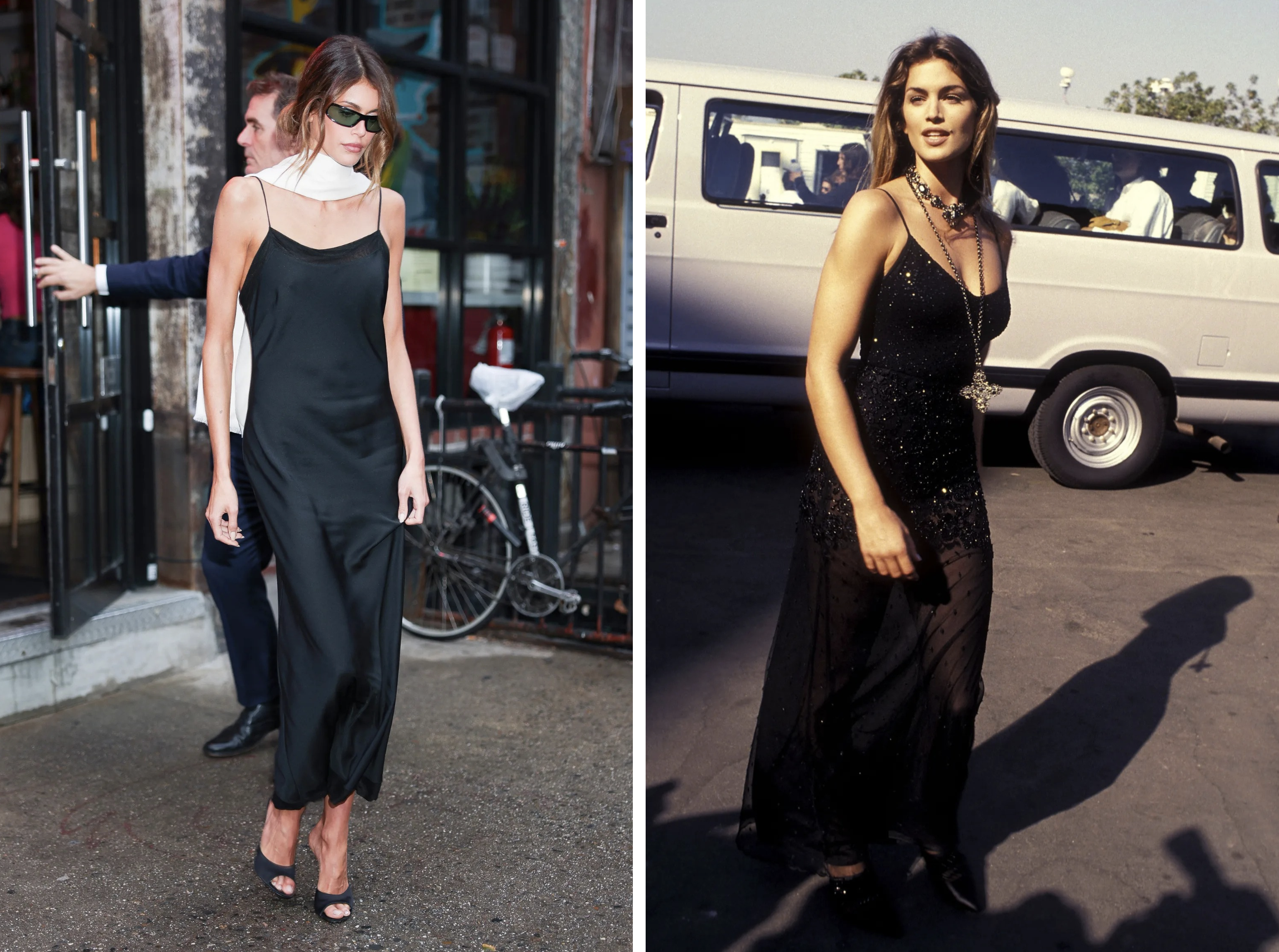 Kaia Gerber en Cindy Crawford