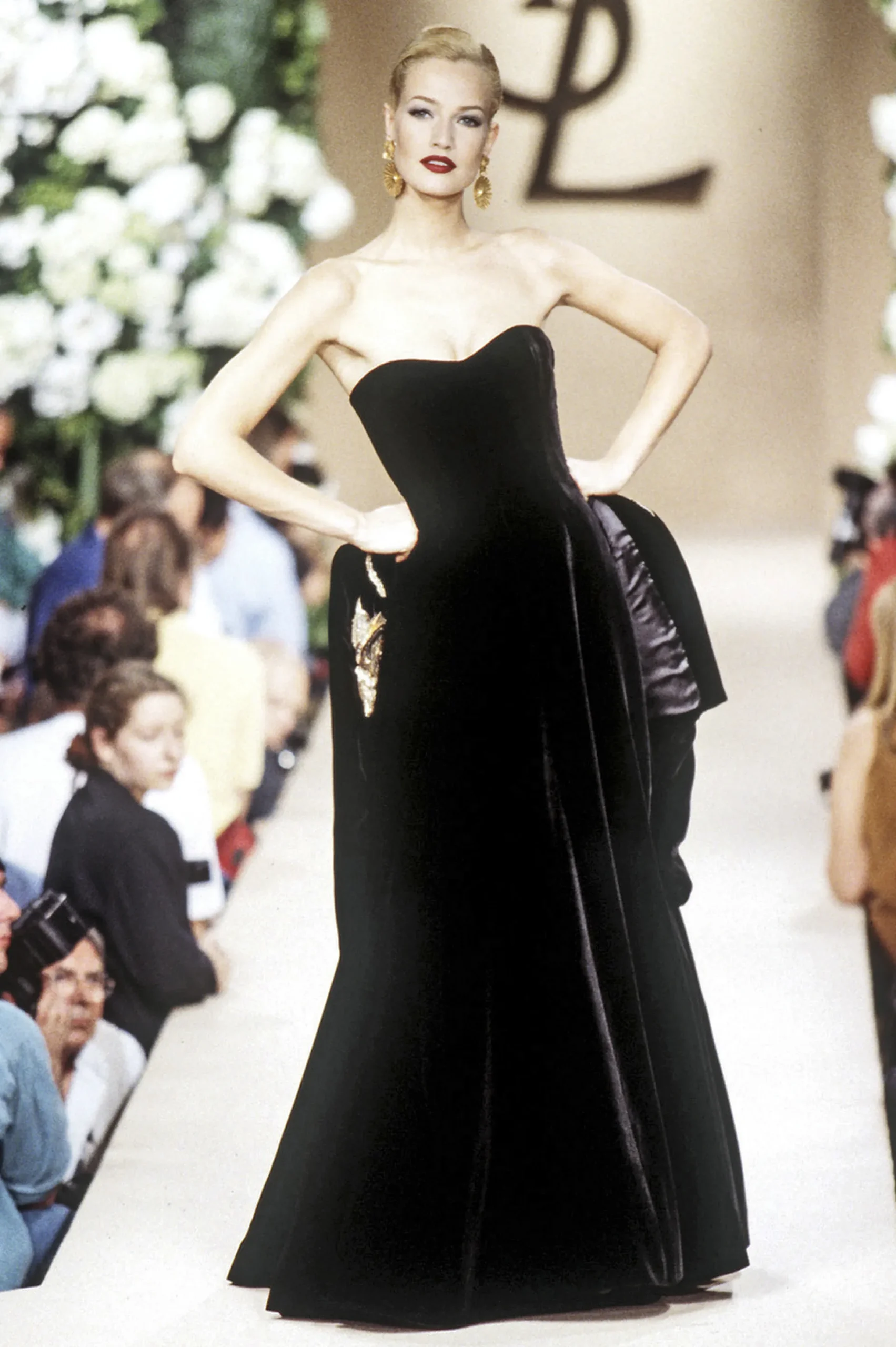 Yves Saint Laurent couture in 1995