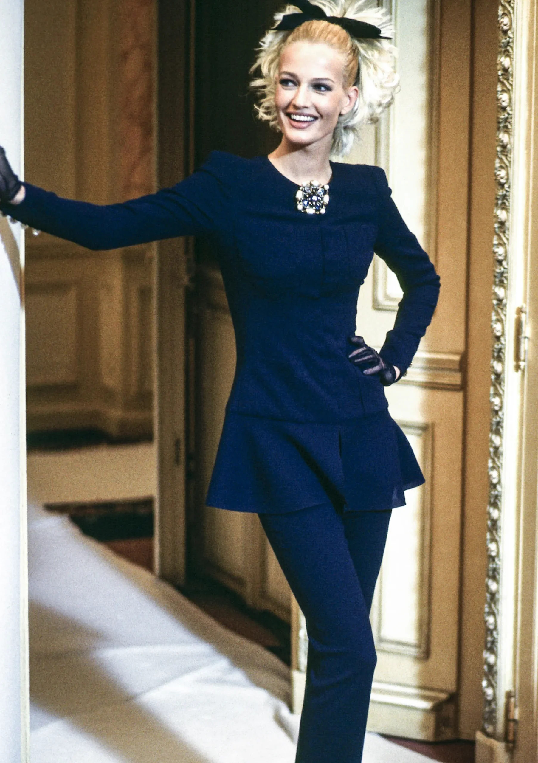 Op de catwalk van Chanel