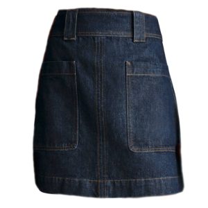 Denim minirok sezane