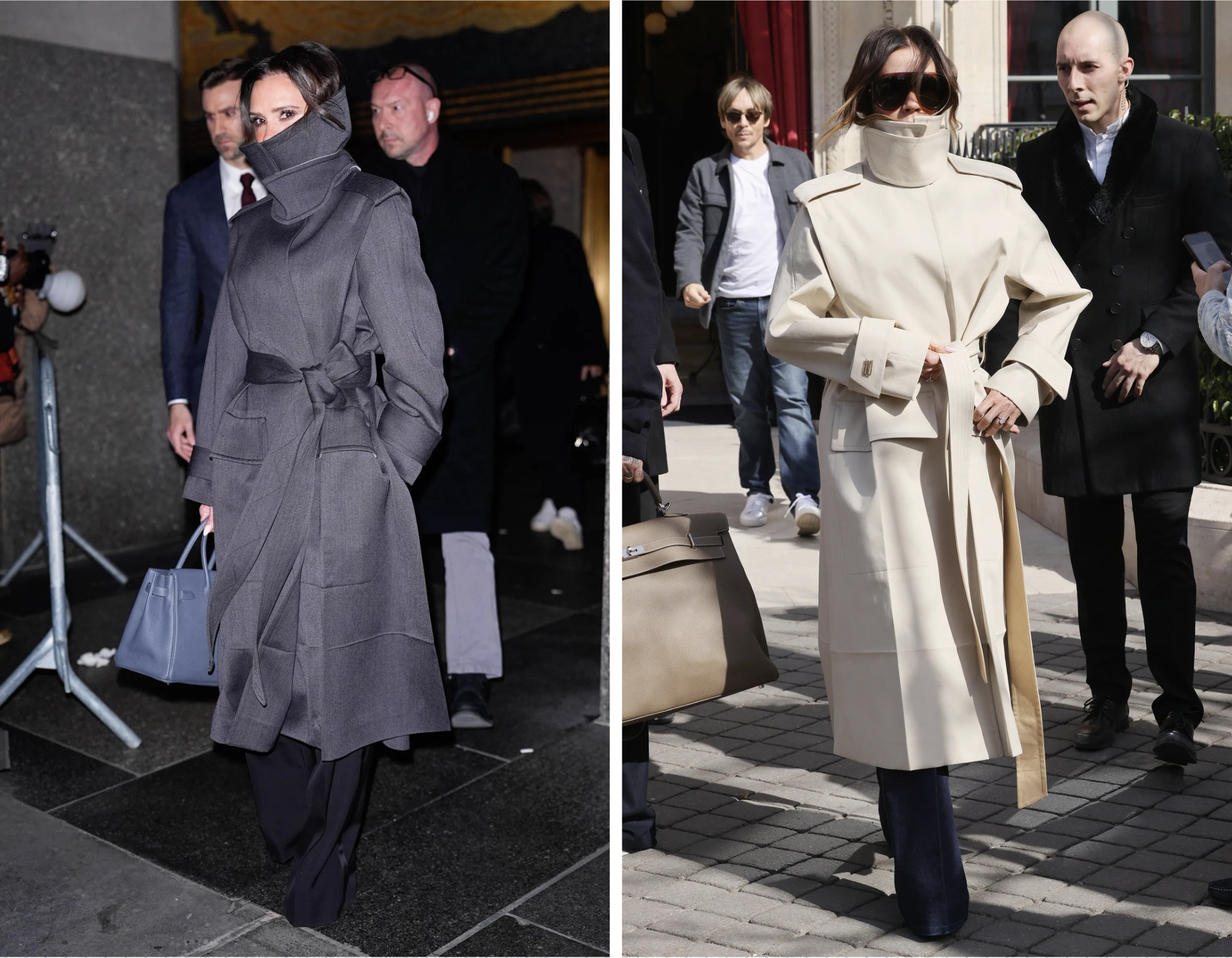 Victoria Beckham in herfstlooks