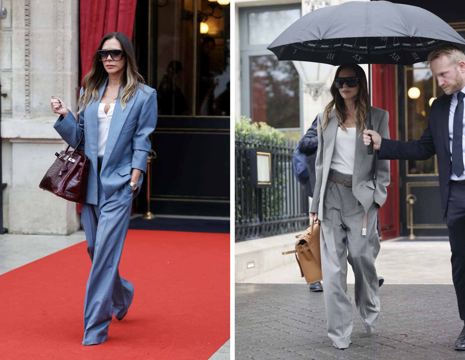 Victoria Beckham in herfstlooks