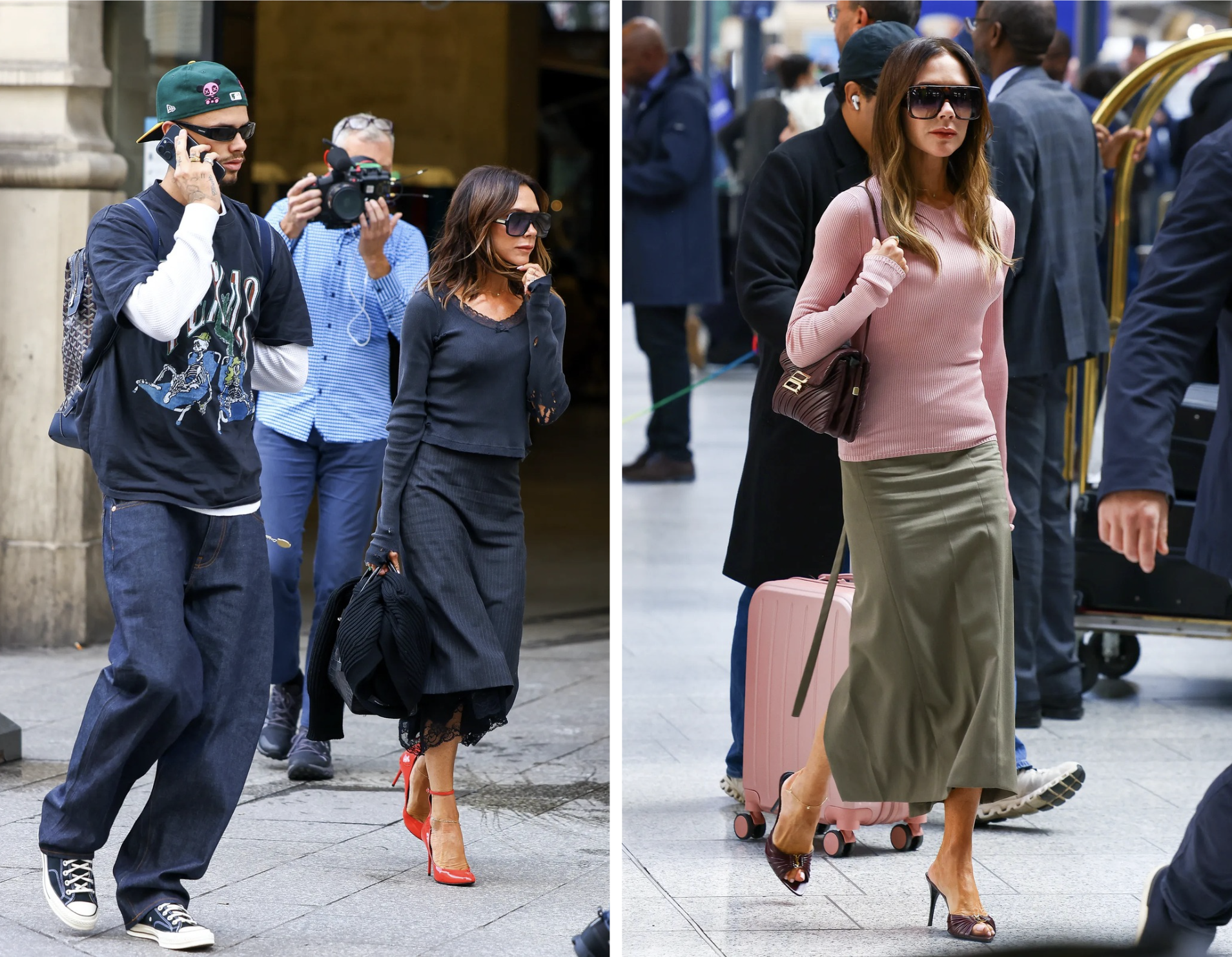 Victoria Beckham in herfstlooks