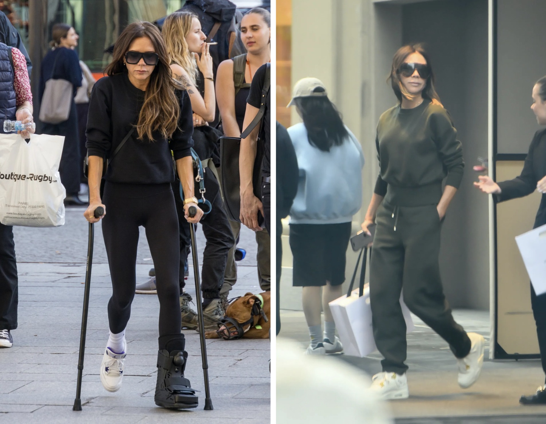 Victoria Beckham in herfstlooks