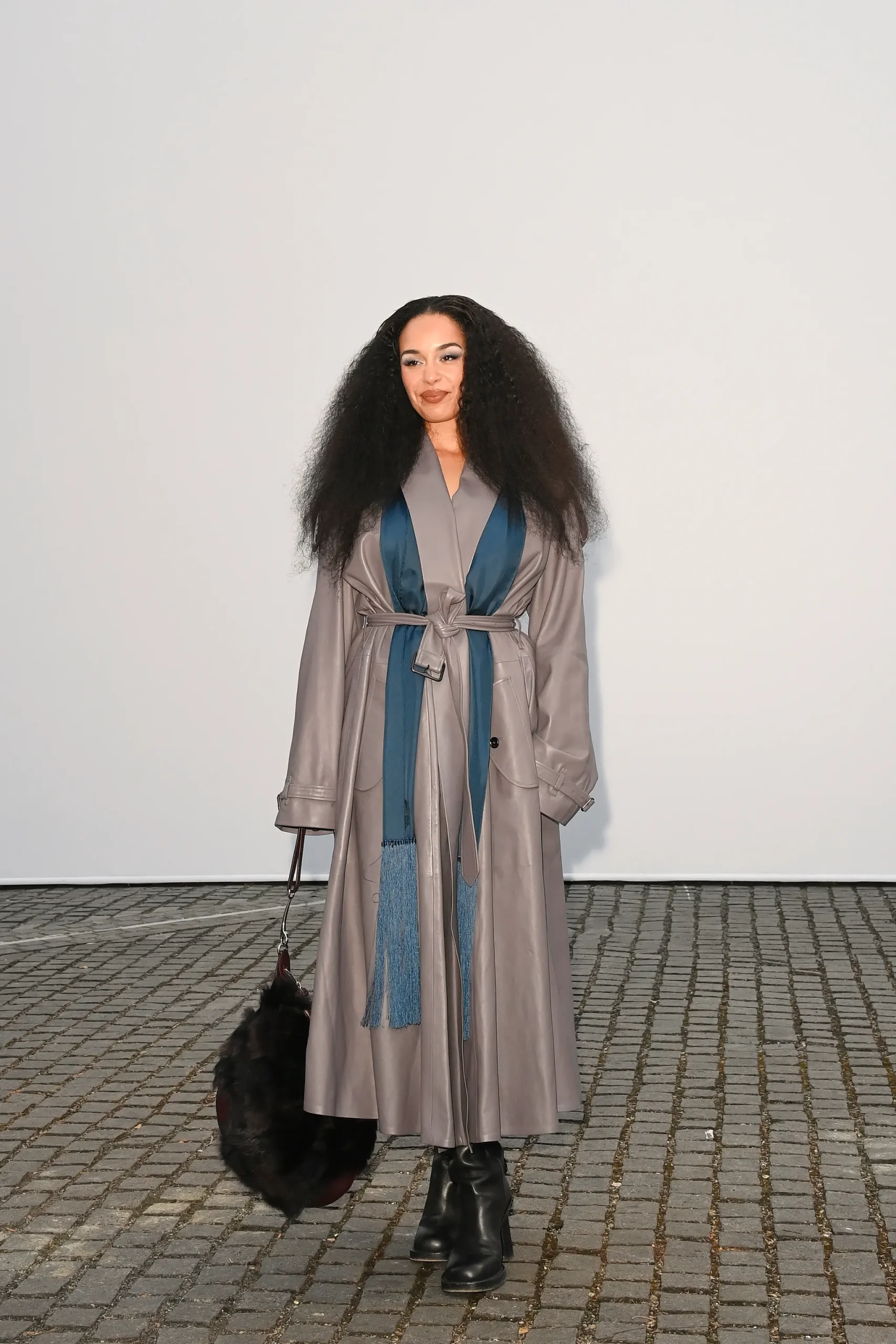 Jorja Smith bij Burberry