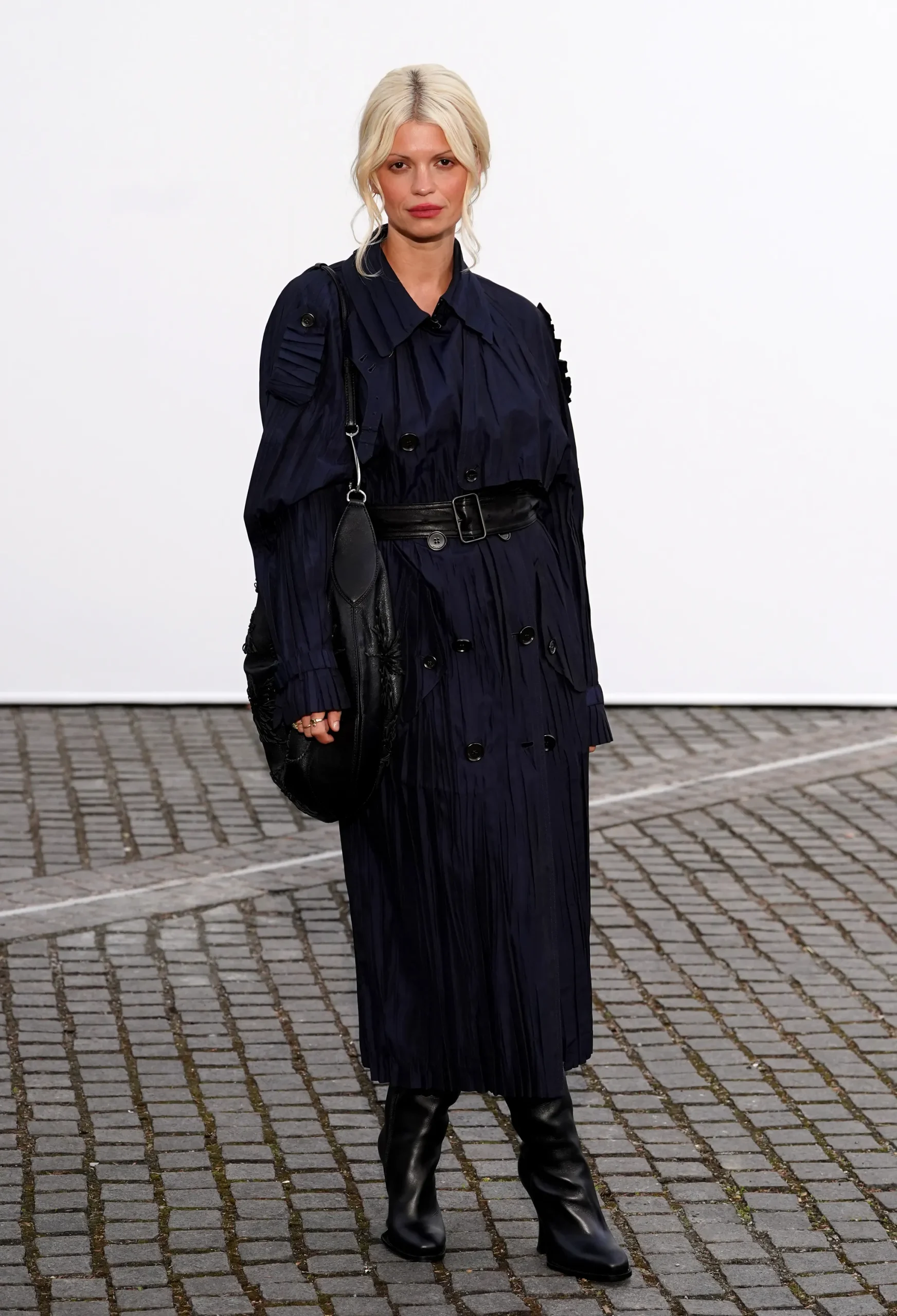 Pixie Geldof bij Burberry.